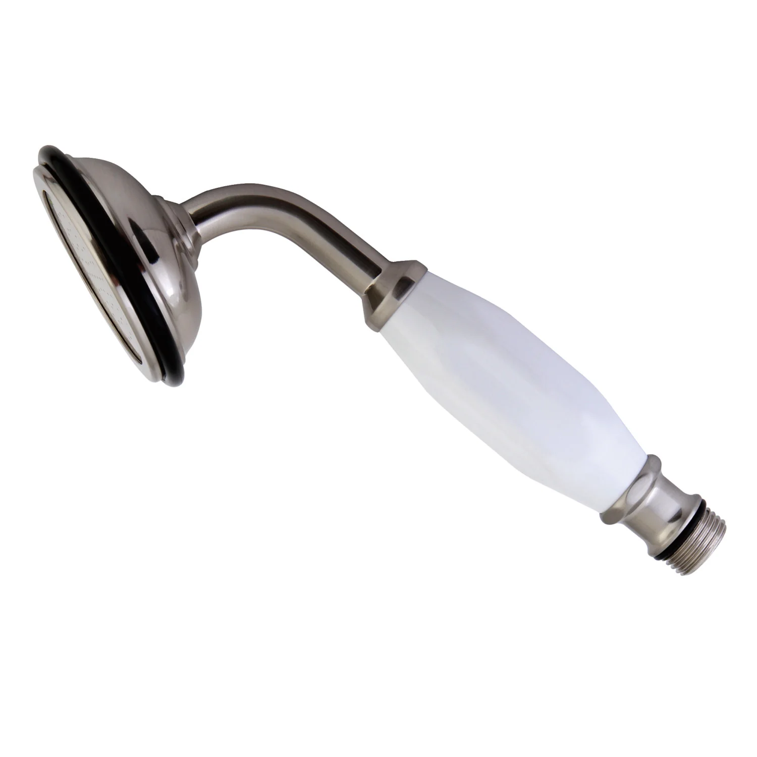 Kingston Heirloom ABT1020-8 - Vintage Single Function Round Hand Shower, Brushed Nickel