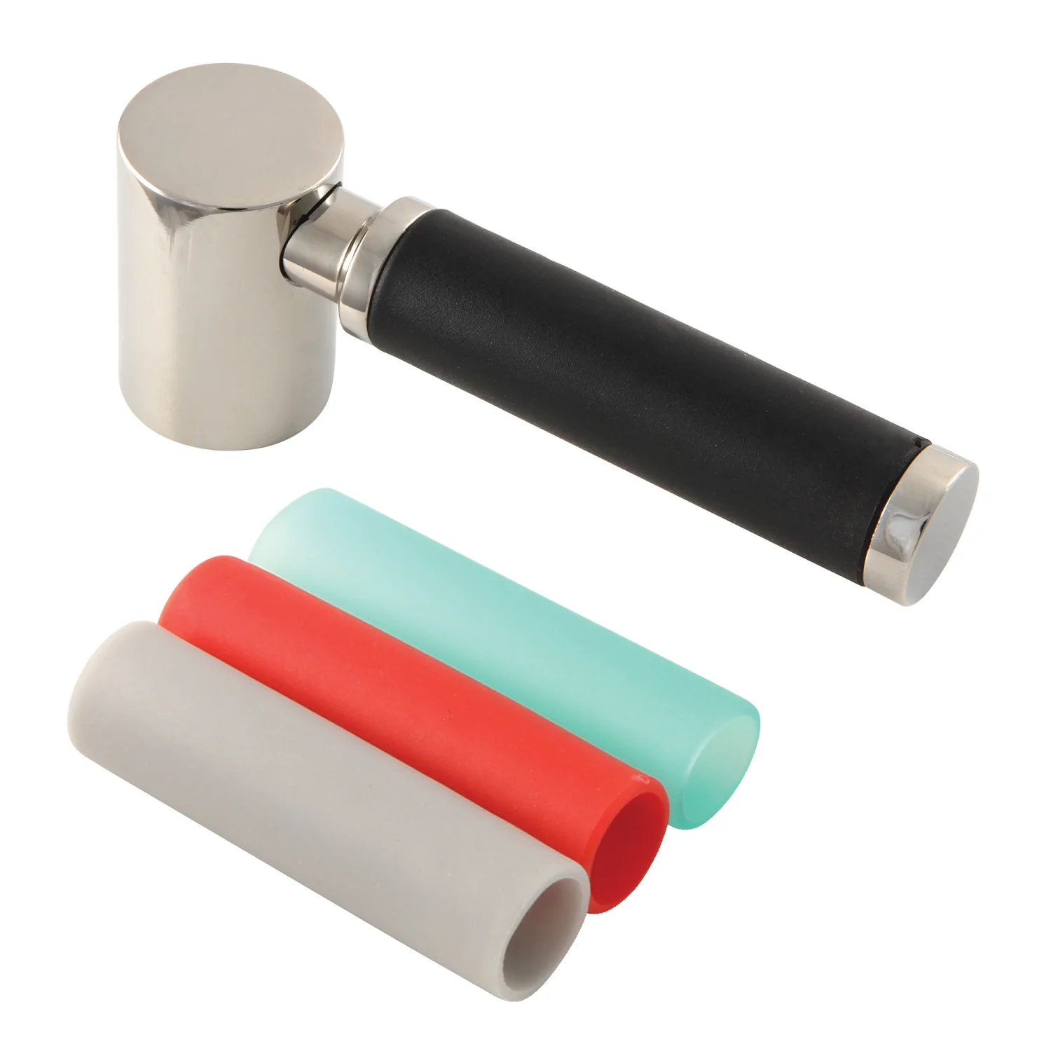 Kingston Kaiser AEDKL6 Brass Lever Handle with Neoprene Sleeve, Polished Nickel