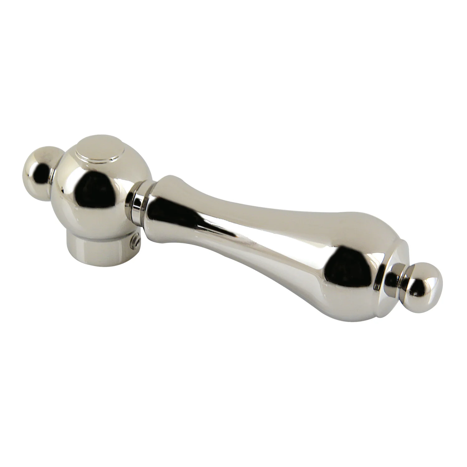 Kingston Aqua Vintage AEML6 Brass Lever Handle, Polished Nickel