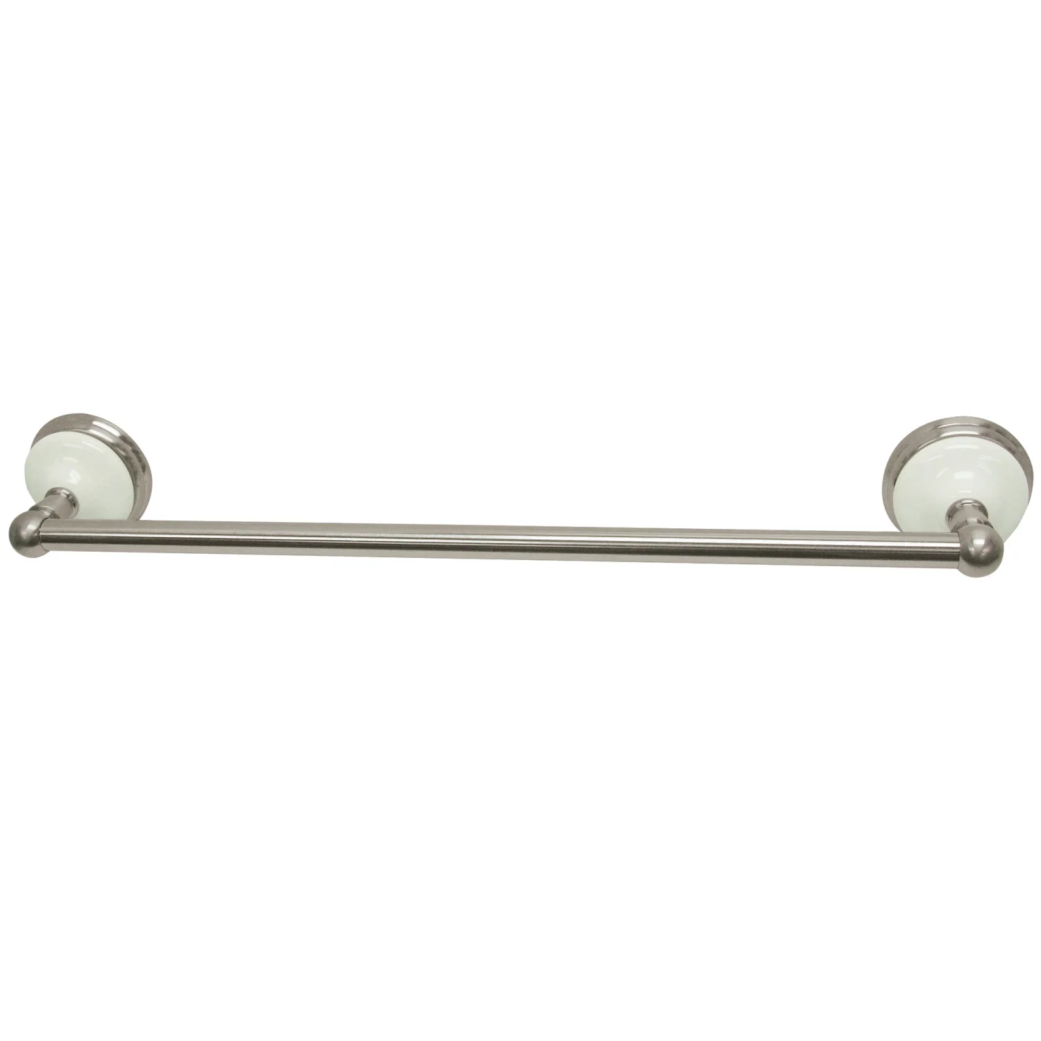 Kingston Heirloom BA1111SN - Victorian 24-Inch Single Towel Bar, Brushed Nickel