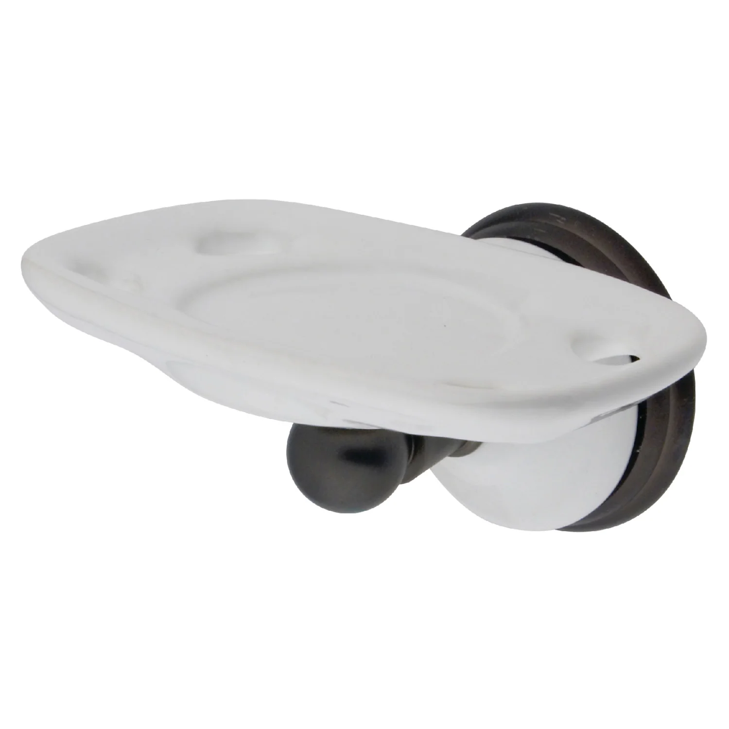 Kingston Heirloom BA1116ORB - Victorian Toothbrush and Tumbler Holder, Oil Rubbed Bronze