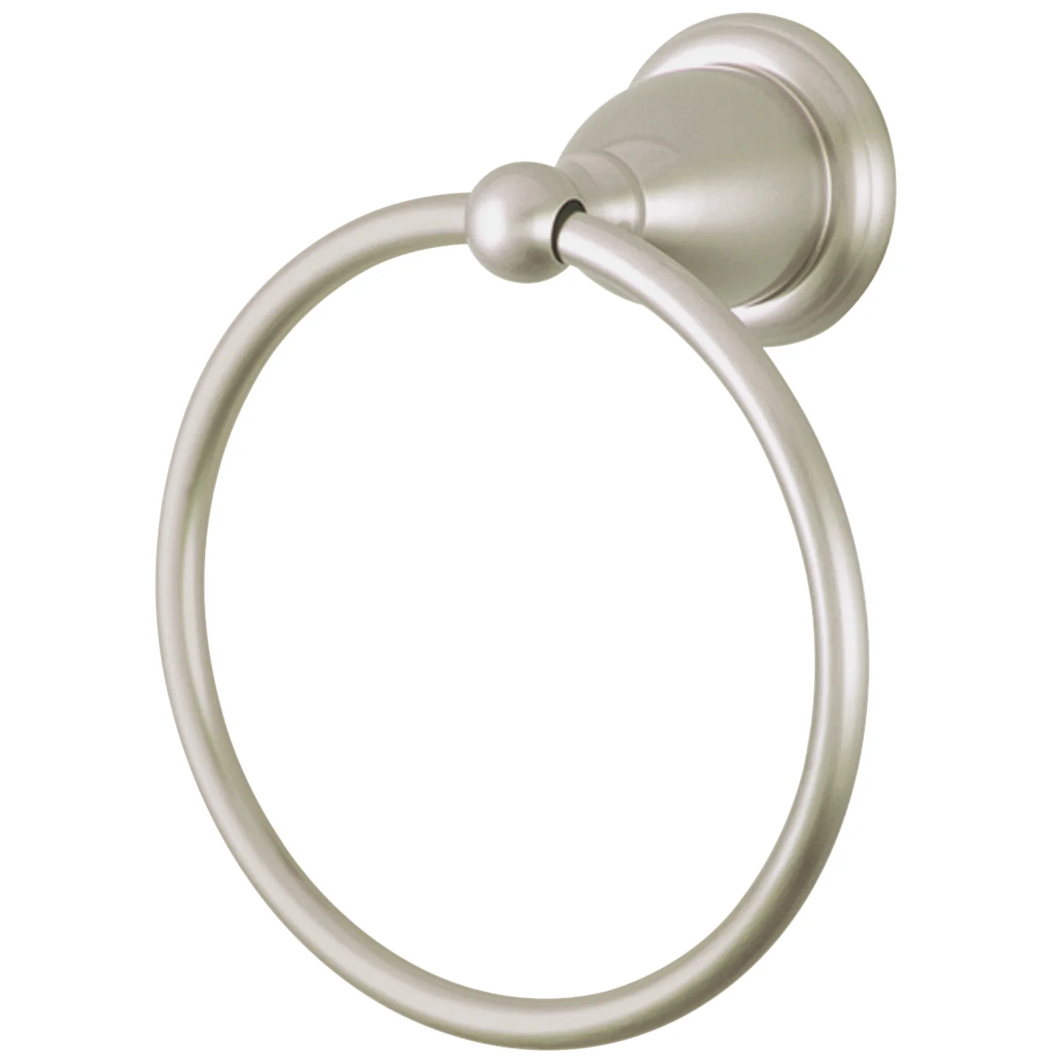 Kingston Heirloom BA1754SN - Heritage 6-Inch Towel Ring, Brushed Nickel