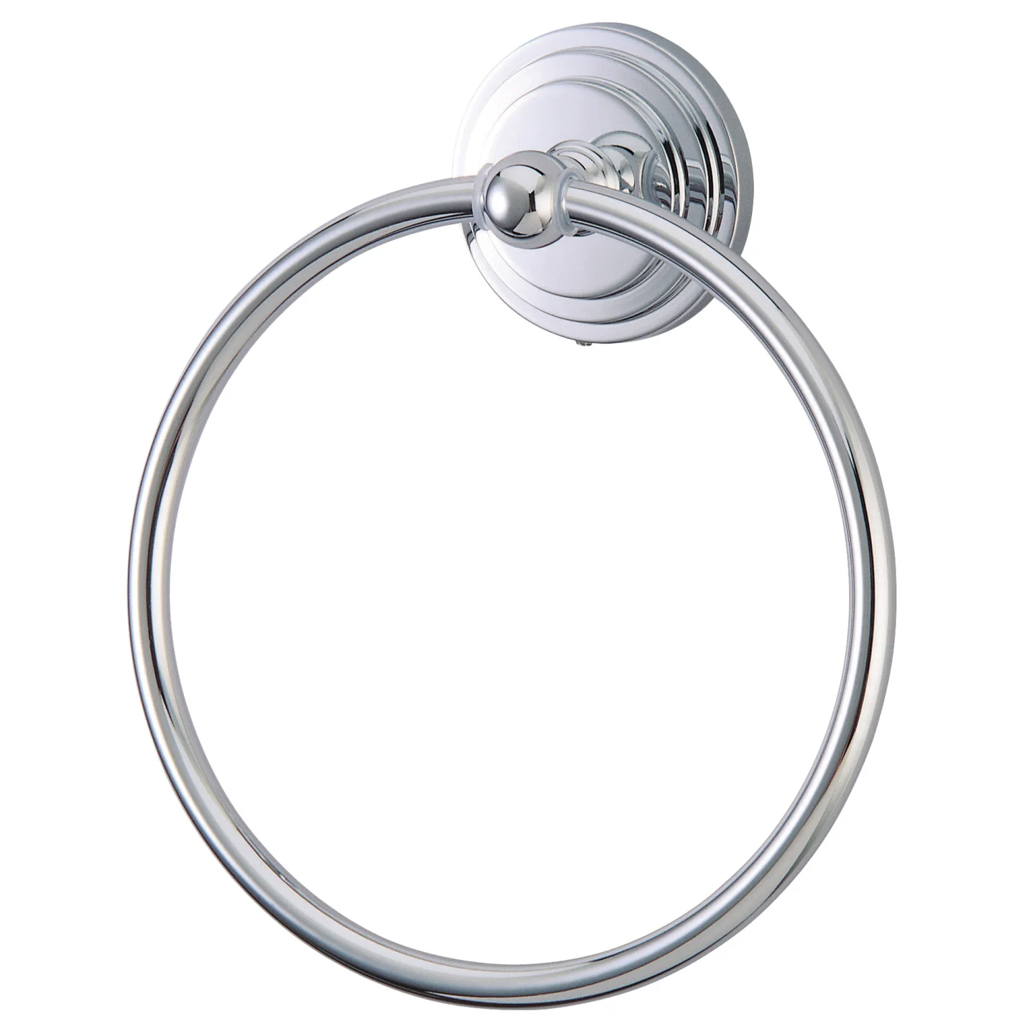 Kingston Sona BA2714C - Milano 6-Inch Towel Ring, Polished Chrome