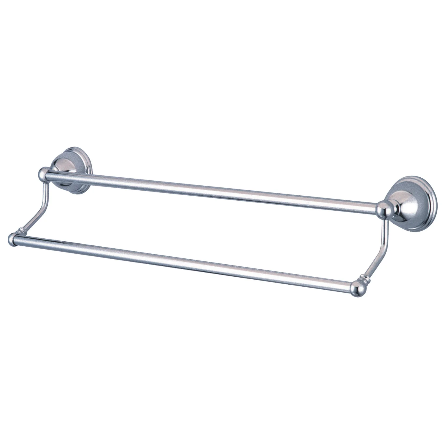 Kingston Heirloom BA396318C - Restoration 18-Inch Double Towel Bar, Polished Chrome