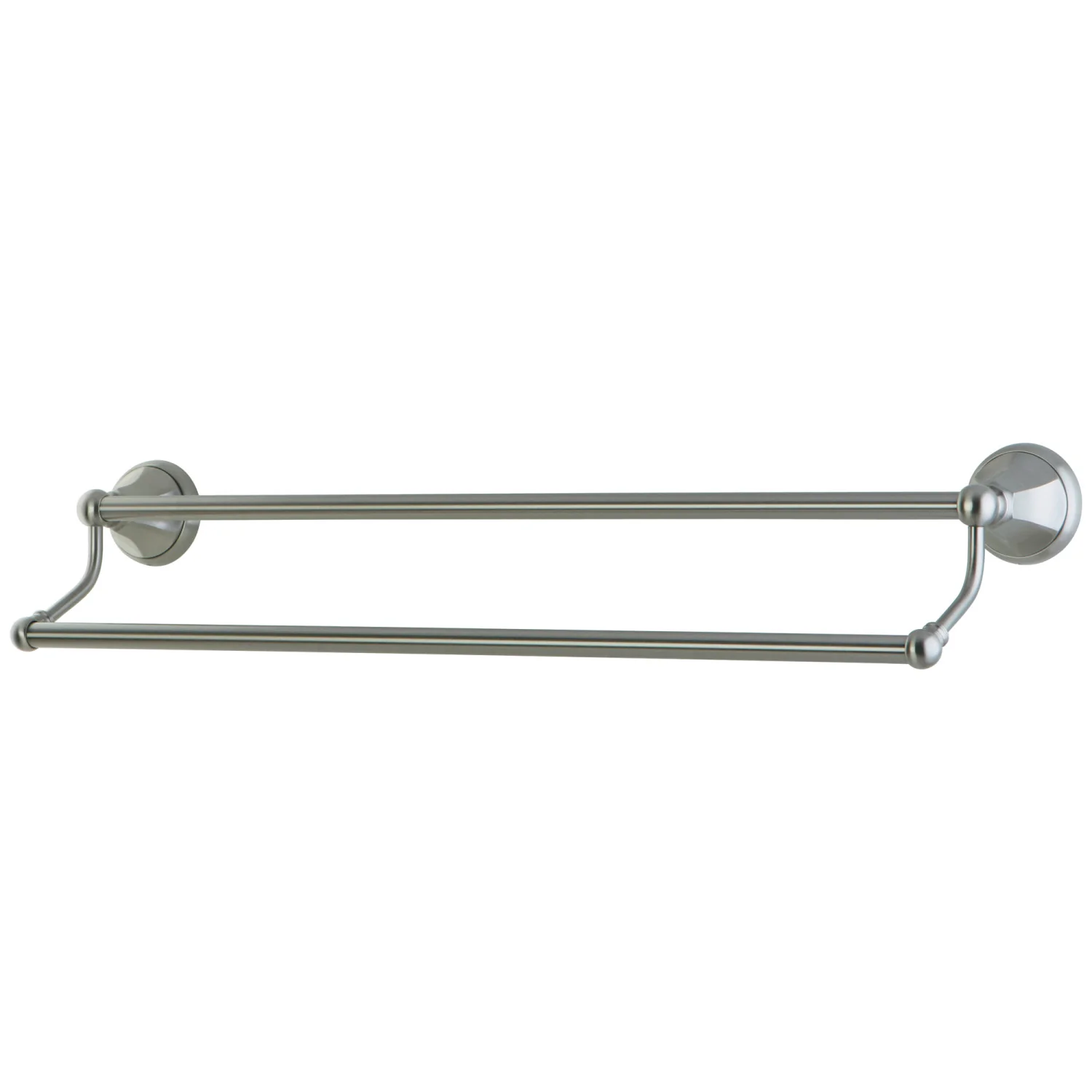 Kingston Tulare BA481318SN - Metropolitan 18-Inch Double Towel Bar, Brushed Nickel
