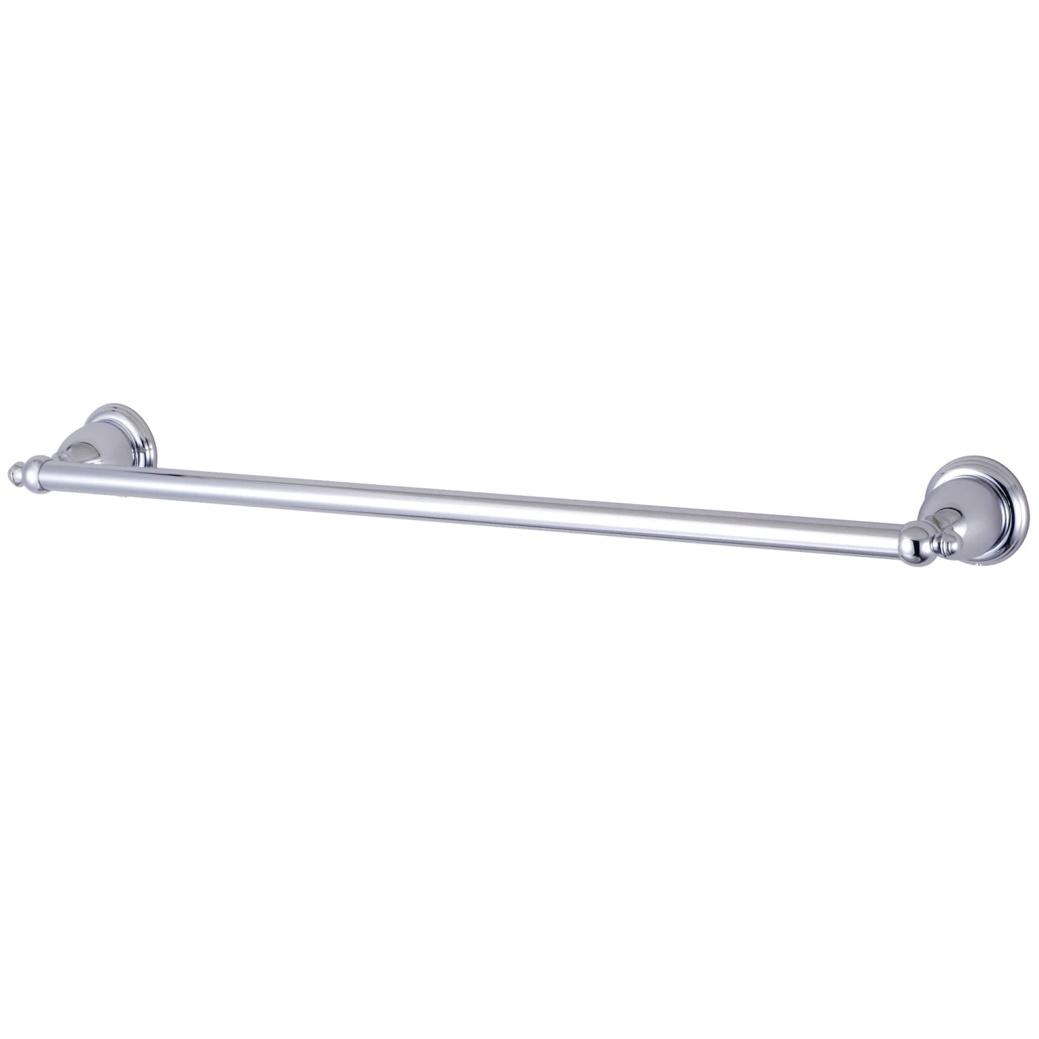 Kingston Heirloom BA7972C - English Vintage 18-Inch Single Towel Bar, Polished Chrome