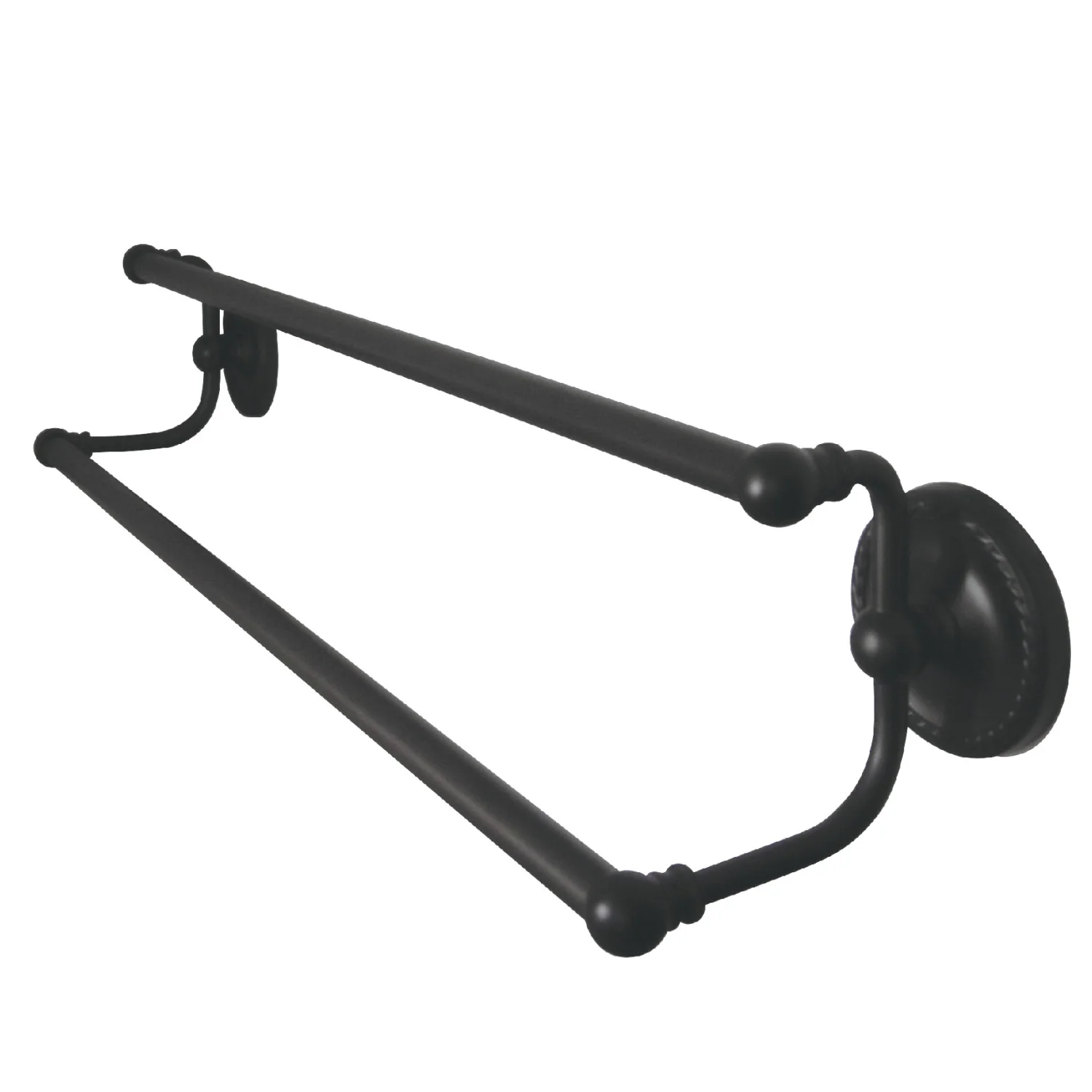 Kingston Heirloom BA91318ORB - Water Onyx 18-Inch Double Towel Bar, Oil Rubbed Bronze