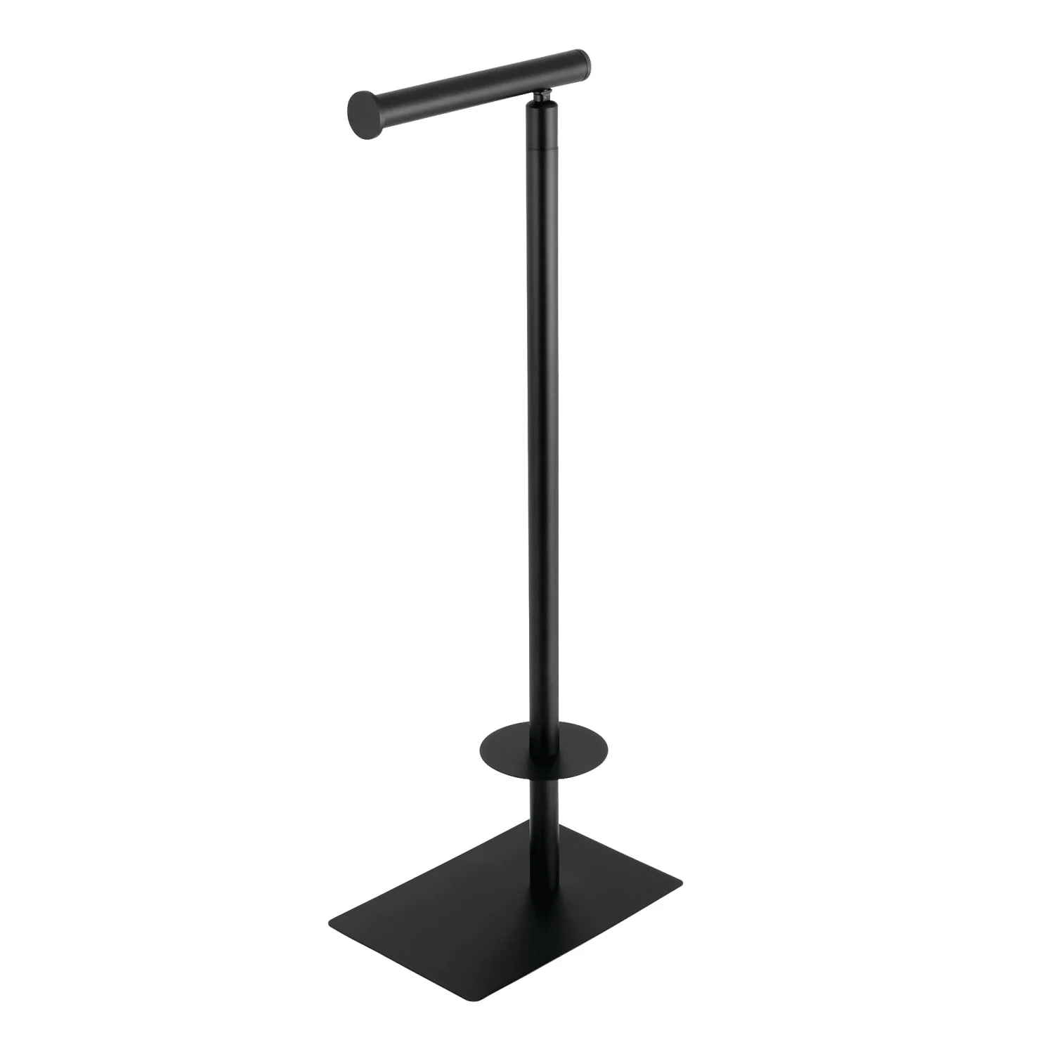 Kingston Sona CC8000 - Claremont Freestanding Toilet Paper Holder, Matte Black