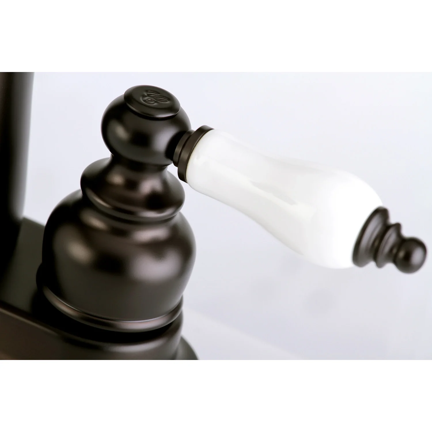 Kingston Tulare FB7625PL - Victorian Double-Handle 3-Hole Deck Mount 4-Inch Centerset Bathroom Faucet with Pop-Up Drain, Oil Rubbed Bronze - Image 2
