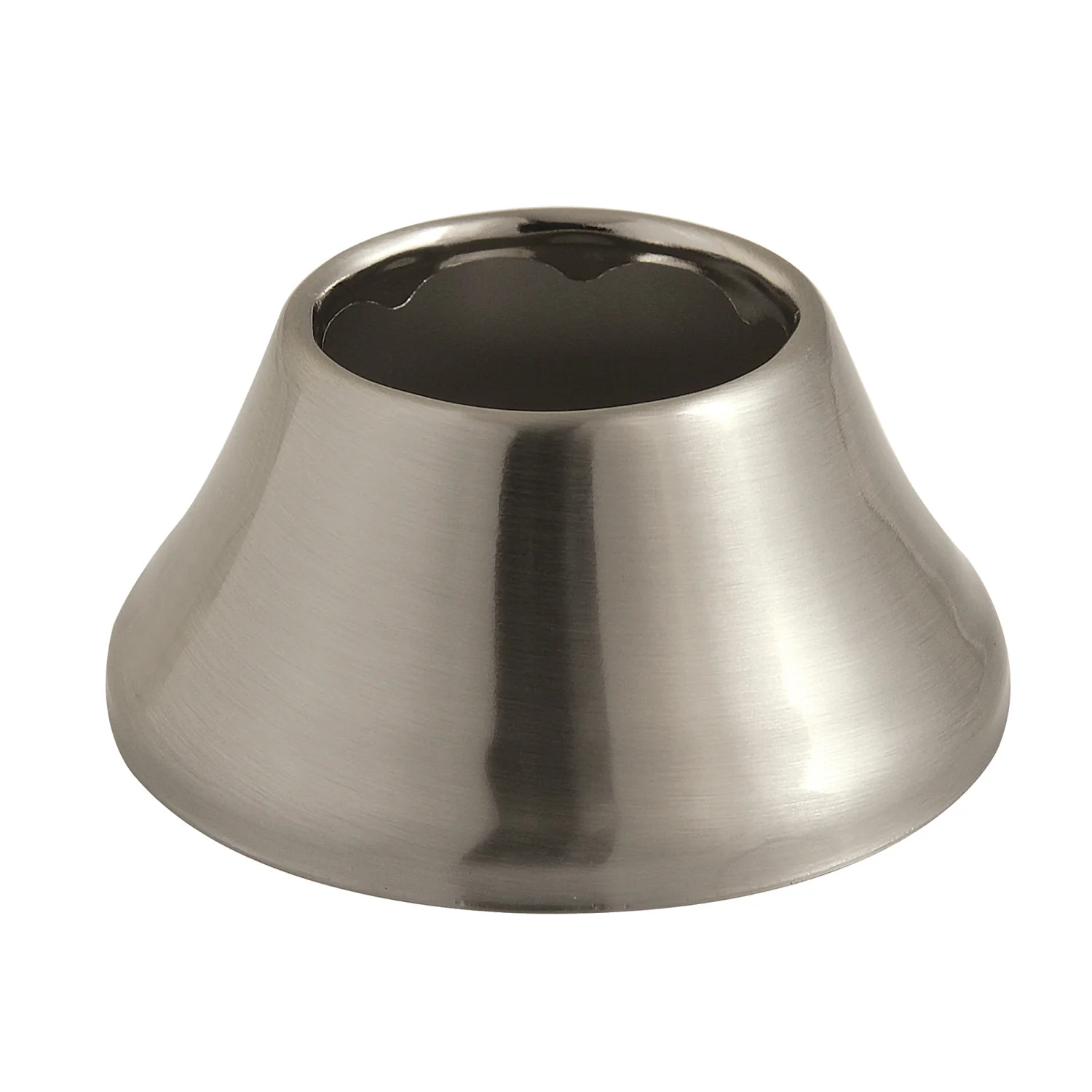 Kingston Made To Match FLBELL11238 1-1/2-Inch ID x 3-Inch OD Bell Flange, Brushed Nickel