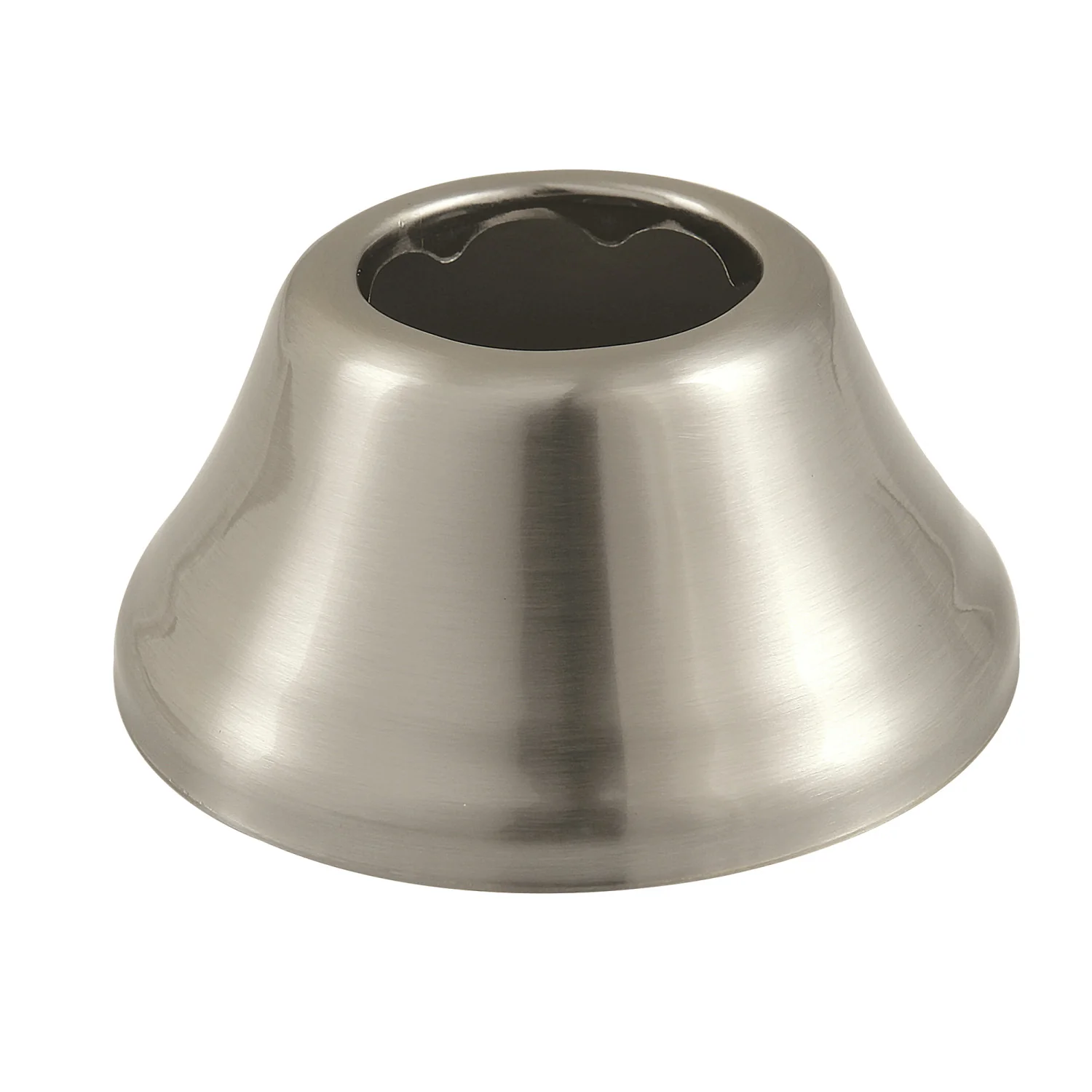 Kingston Made To Match FLBELL11438 1-1/4-Inch ID x 3-Inch OD Bell Flange, Brushed Nickel