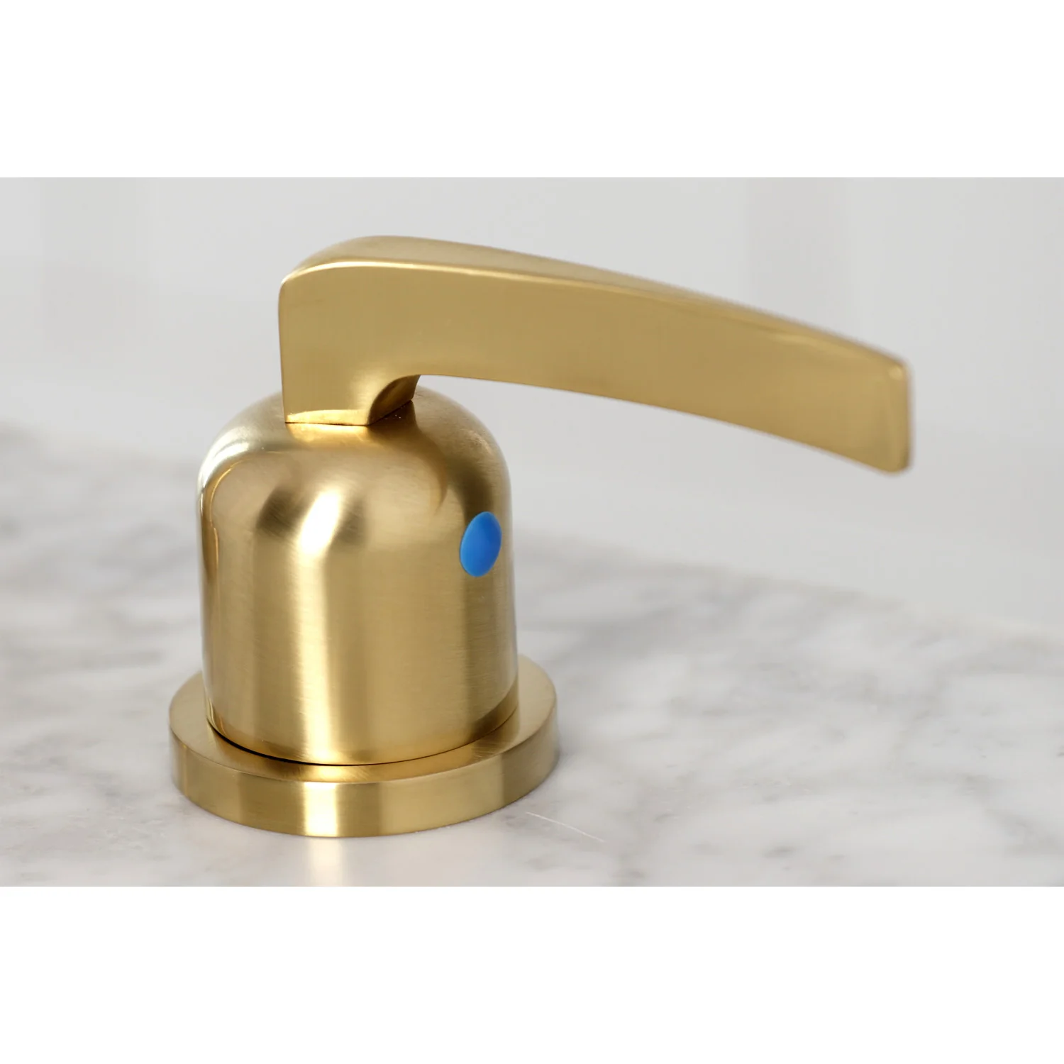 Kingston Sona FSC8933EFL - Centurion Two-Handle 3-Hole Deck Mount Widespread Bathroom Faucet with Brass Pop-Up, Brushed Brass - Image 2