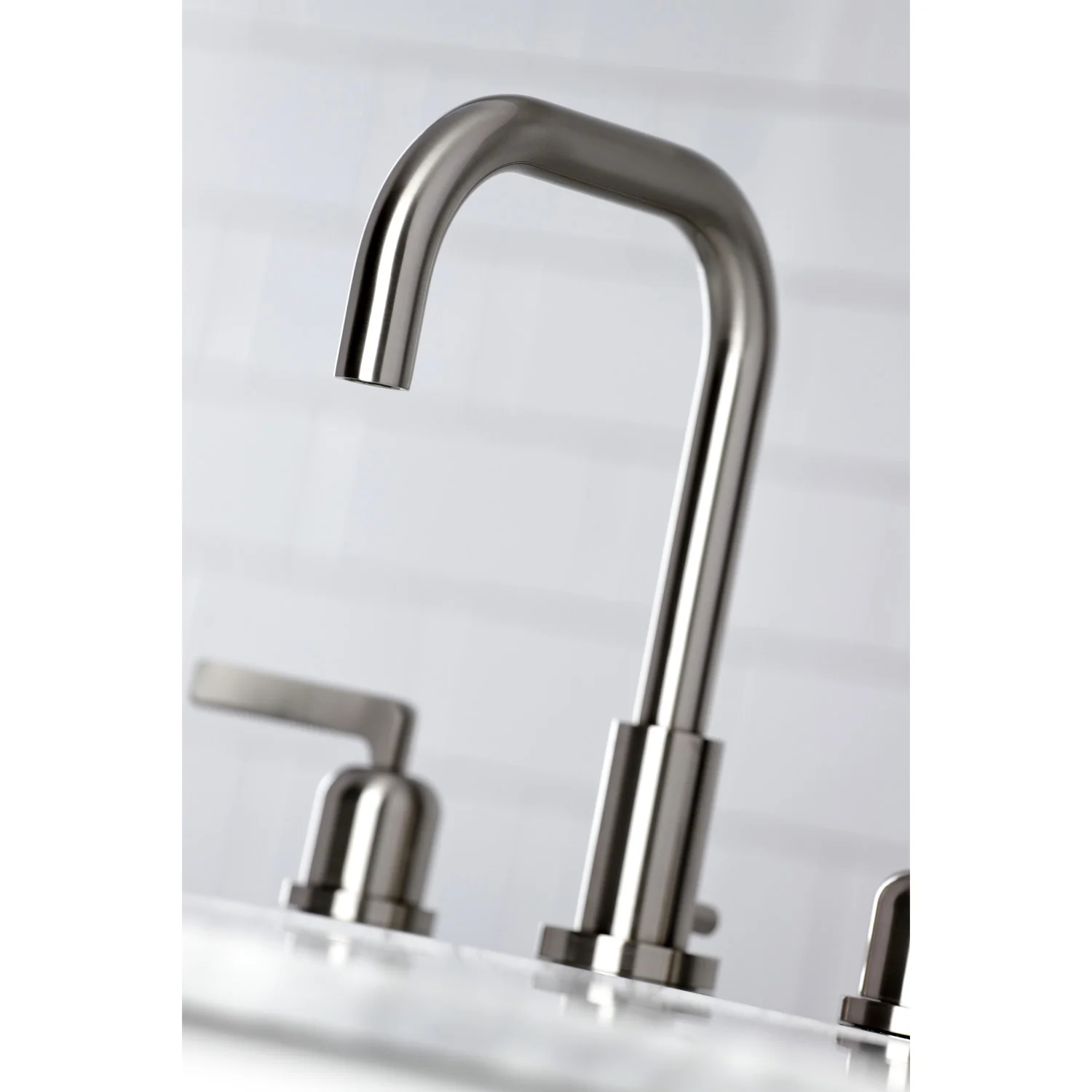 Kingston Sona FSC8938EFL - Centurion Two-Handle 3-Hole Deck Mount Widespread Bathroom Faucet with Brass Pop-Up, Brushed Nickel - Image 5