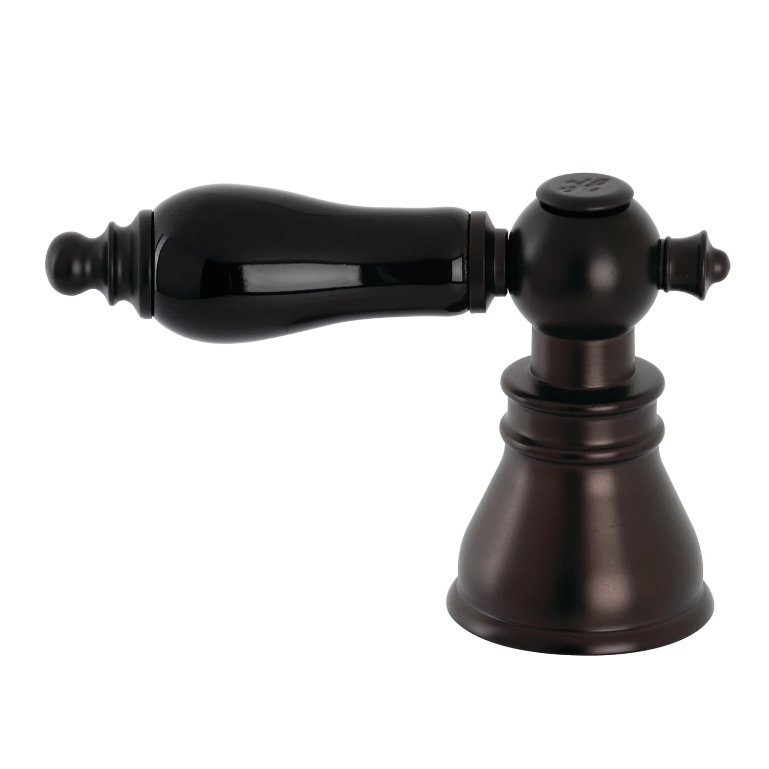 Kingston FSCH1975AKLH Black Porcelain Lever Handle (Hot Side), Oil Rubbed Bronze