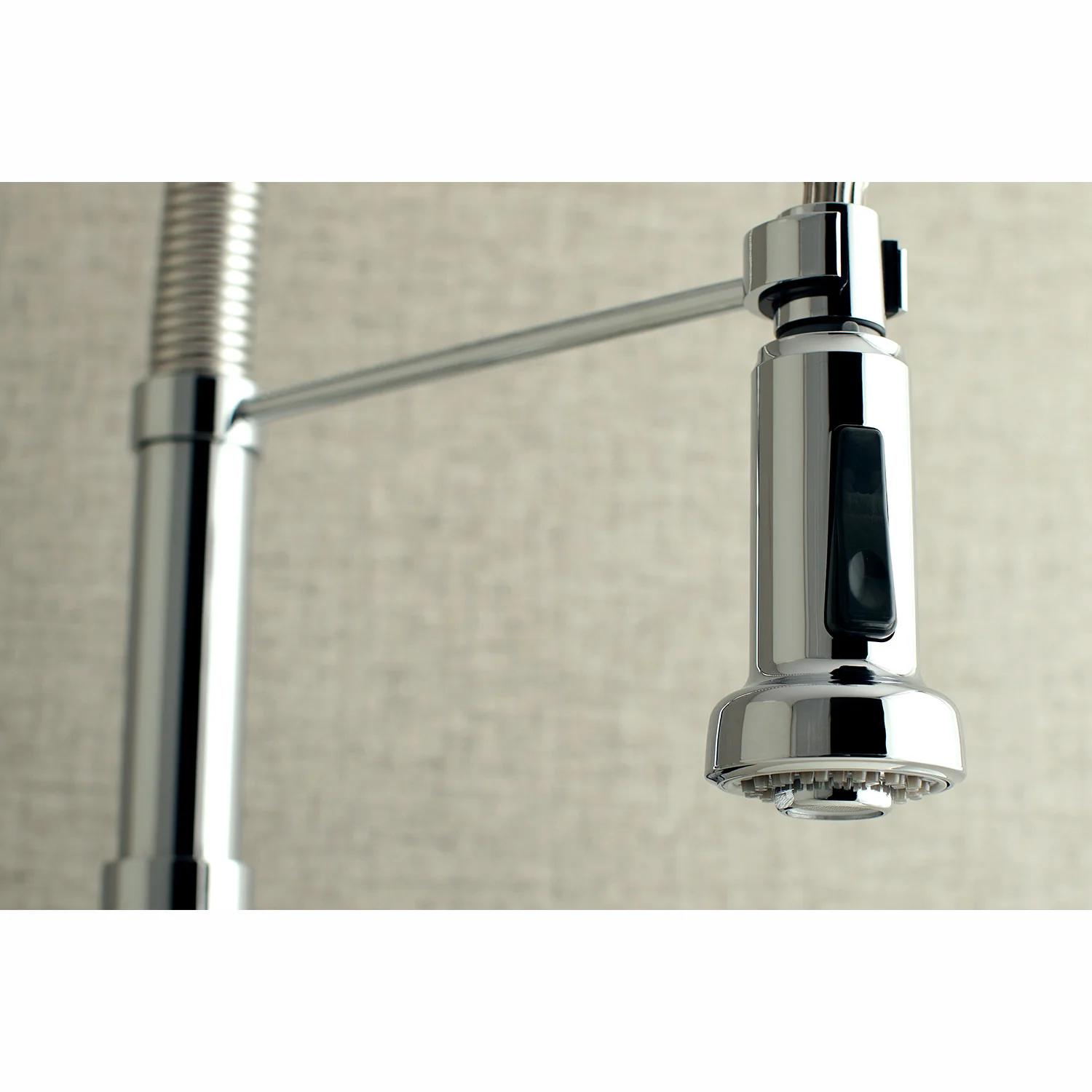 Kingston Sona GS8181DL - Concord Double-Handle 2-Hole Wall-Mount Pre-Rinse Bridge Kitchen Faucet, Polished Chrome - Image 8