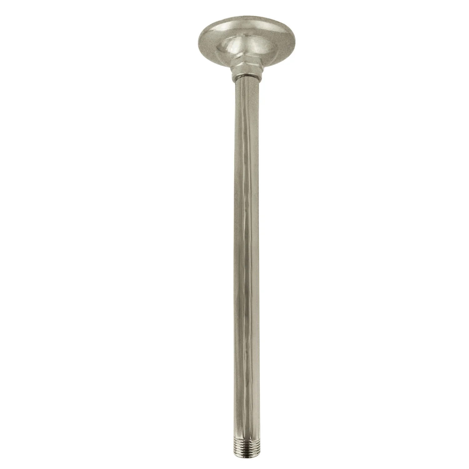 Kingston Trimscape K210A8 10-Inch Rain Drop Ceiling Mount Shower Arm with Round Flange, Brushed Nickel