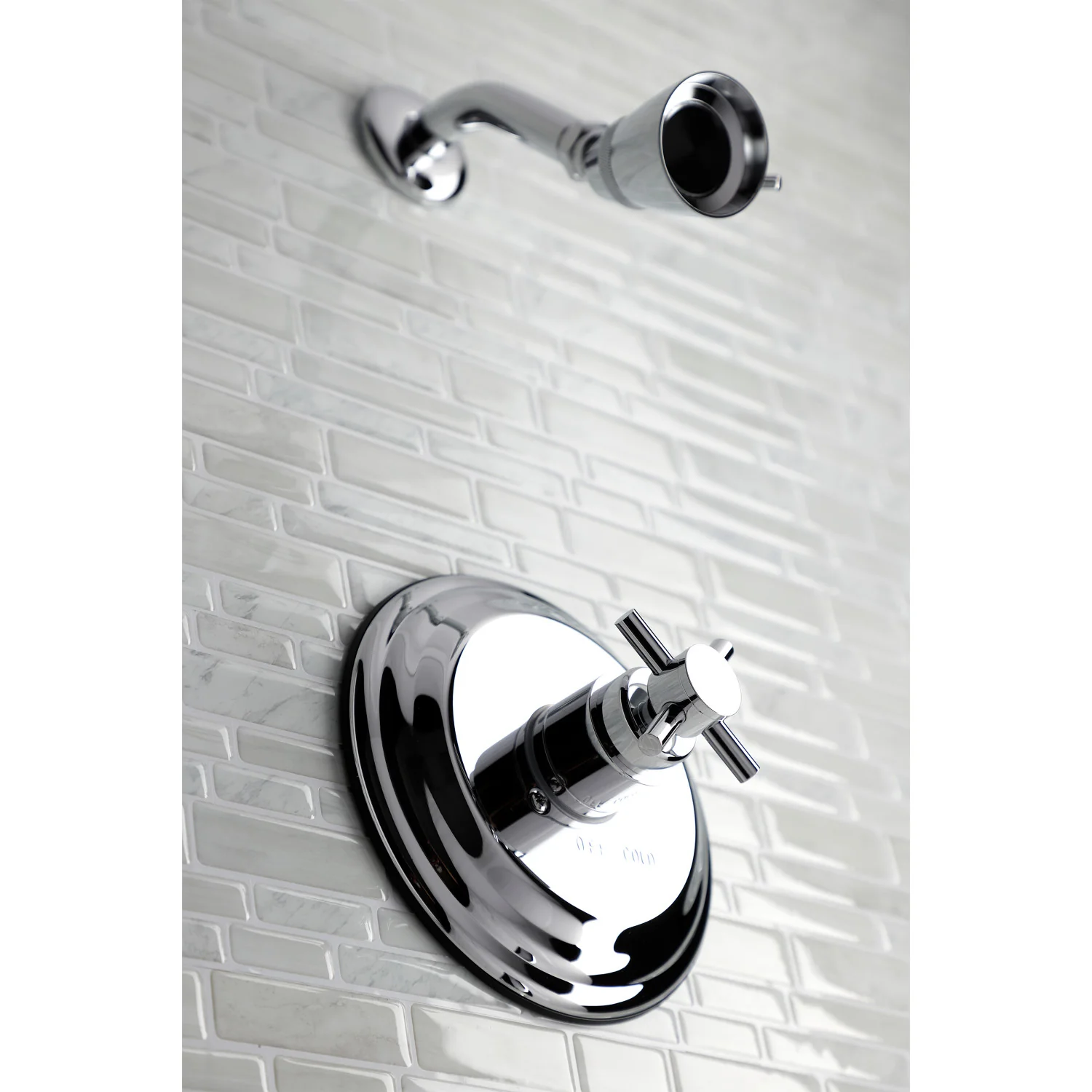 Kingston Tulare KB2631DXTSO - Concord Single-Handle Pressure Balanced Shower Faucet, Trim Only, Polished Chrome - Image 5