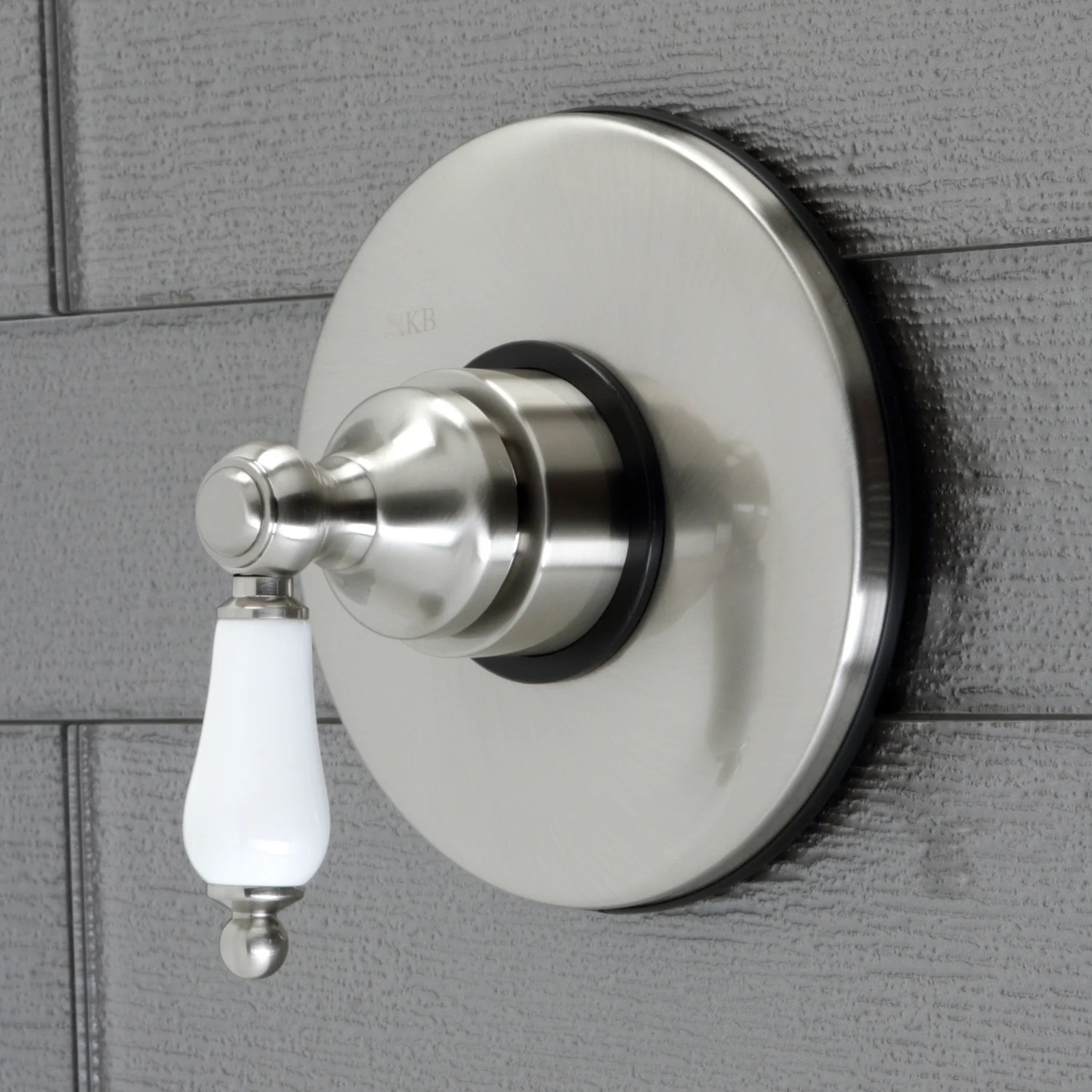 Kingston Heirloom KB3008PL - Vintage Single-Handle Volume Control, Brushed Nickel - Image 2