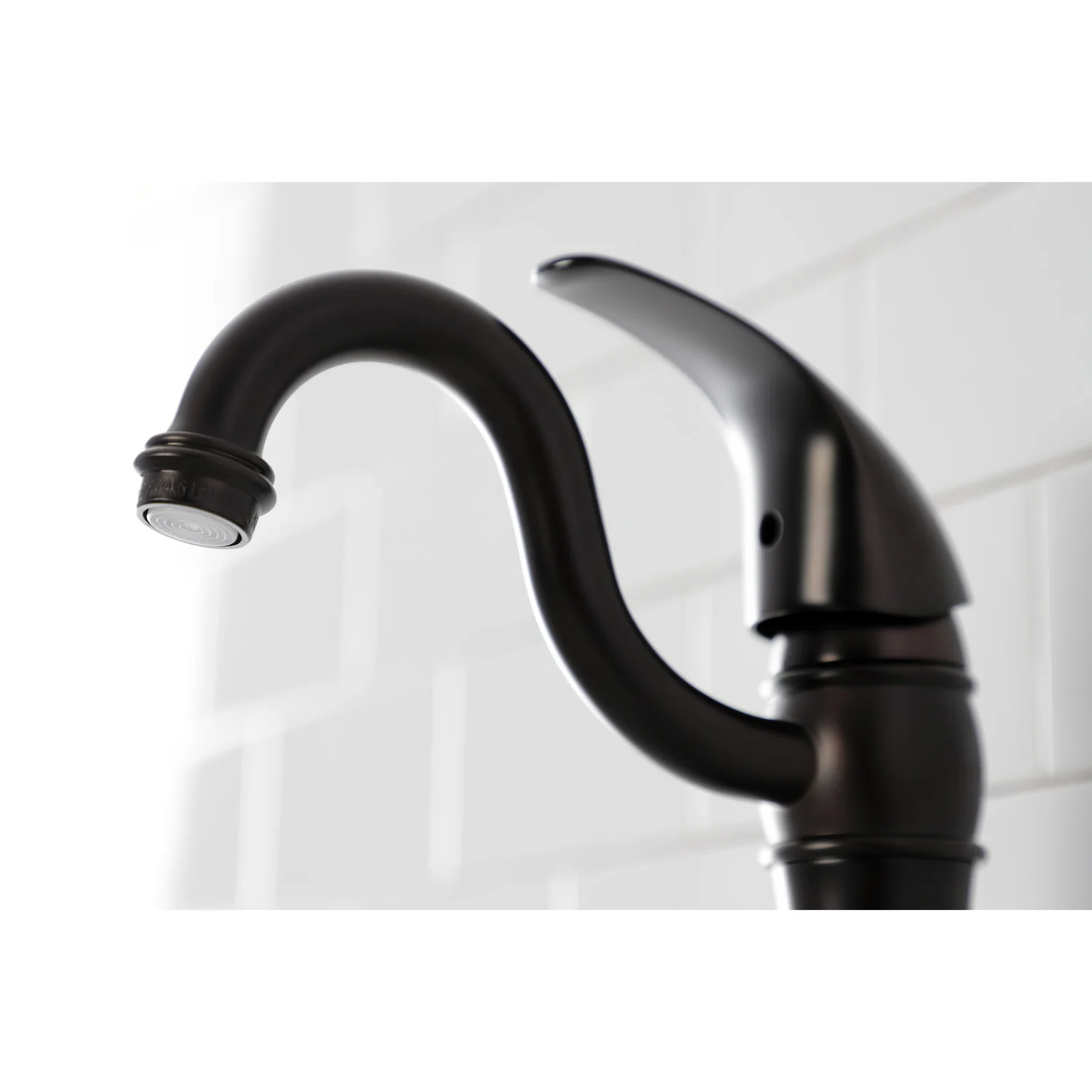 Kingston Heirloom KB3425LL - Victorian Single-Handle 1-Hole Deck Mount Vessel Faucet, Oil Rubbed Bronze - Image 3