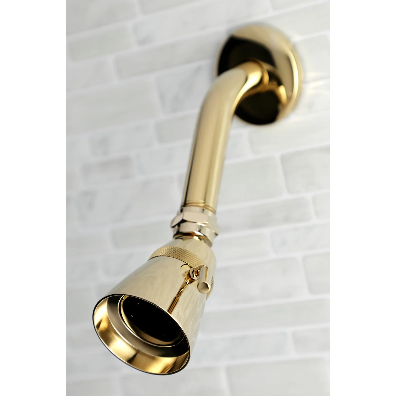 Kingston Tulare KB3632TSLH Single-Handle Pressure Balanced Shower Faucet, Trim Only without Handle, Polished Brass - Image 2