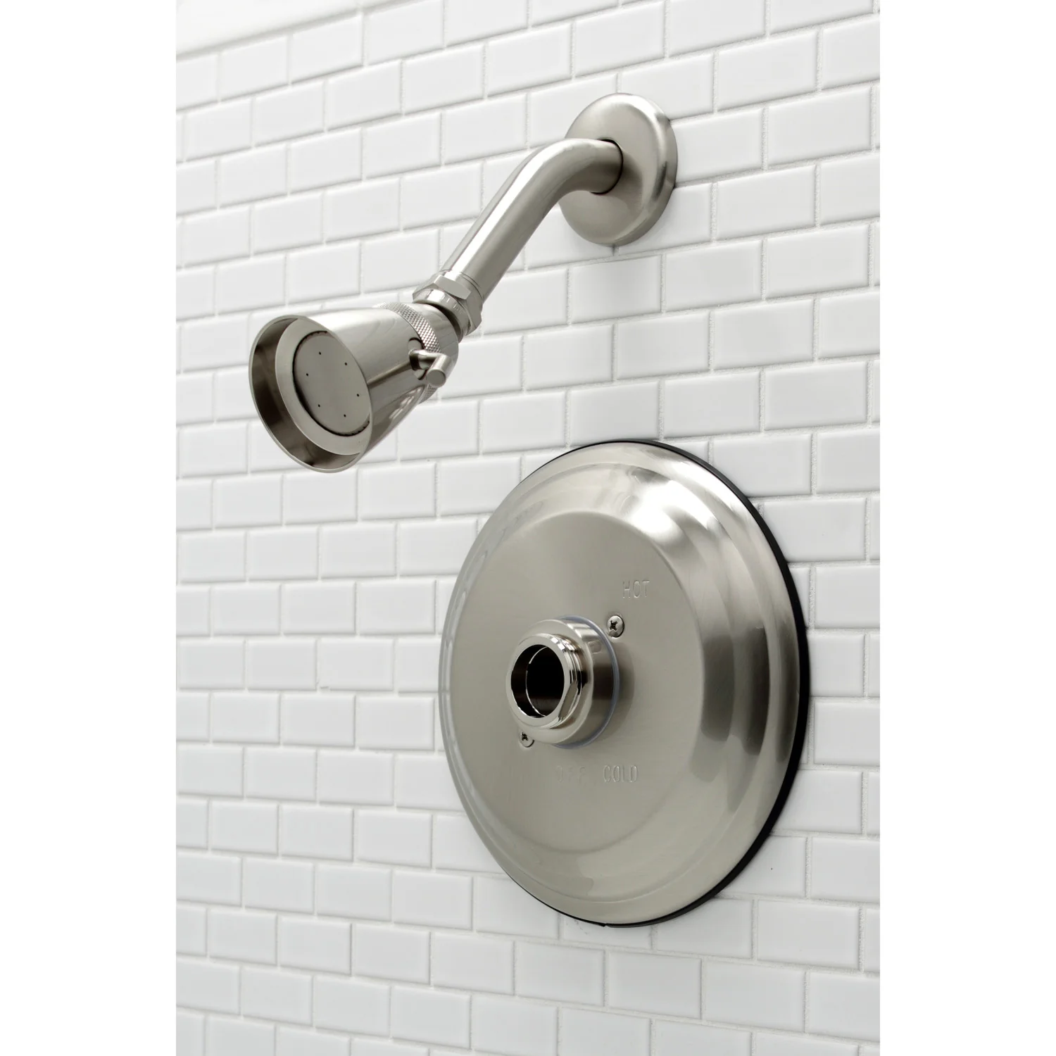 Kingston Tulare KB3638TSLH Single-Handle Pressure Balanced Shower Faucet, Trim Only without Handle, Brushed Nickel - Image 2
