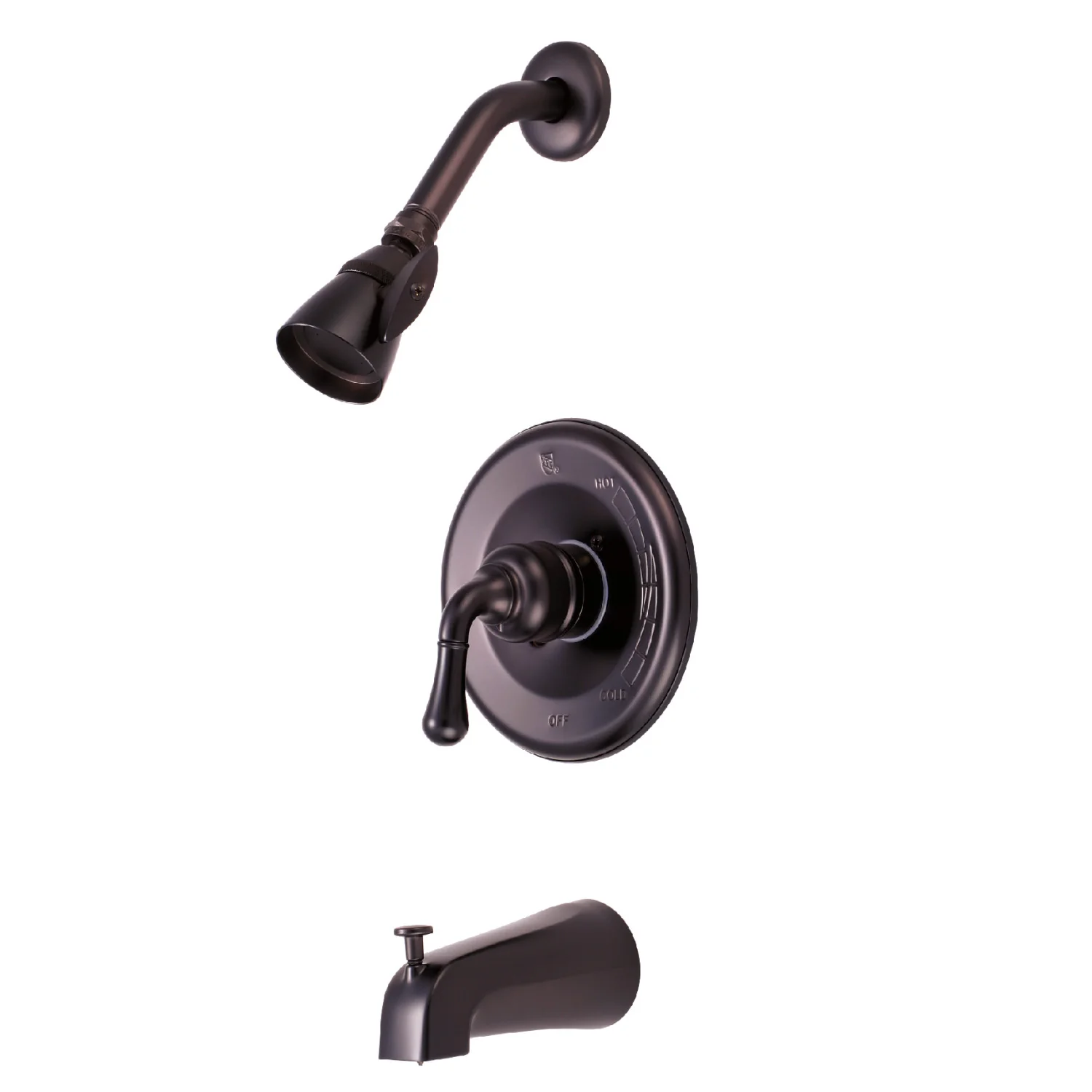 Kingston Tulare KB635 - Magellan Single-Handle Pressure Balanced Tub and Shower Faucet, Oil Rubbed Bronze
