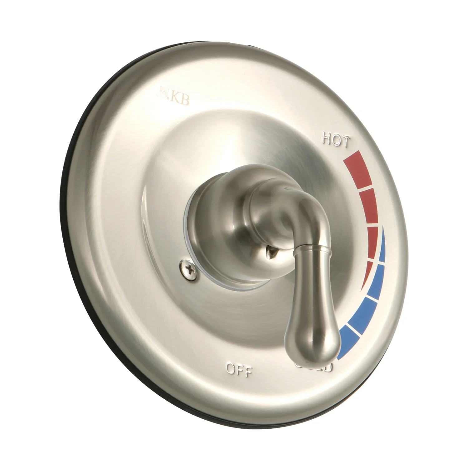 Kingston Tulare KB638ET Single-Handle Shower Valve Trim Only (Without Shower and Tub Spout), Brushed Nickel (Valve Not Included)