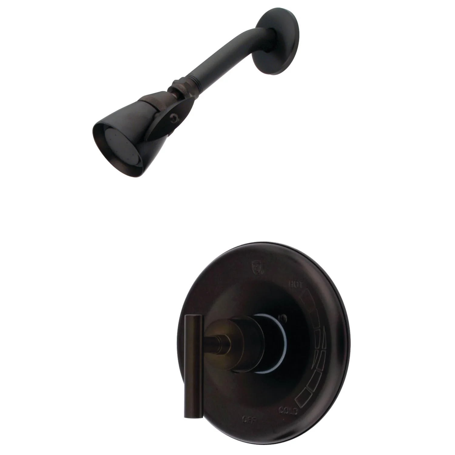 Kingston Tulare KB6635CMLSO - Manhattan Single-Handle Pressure Balanced Shower Faucet, Oil Rubbed Bronze