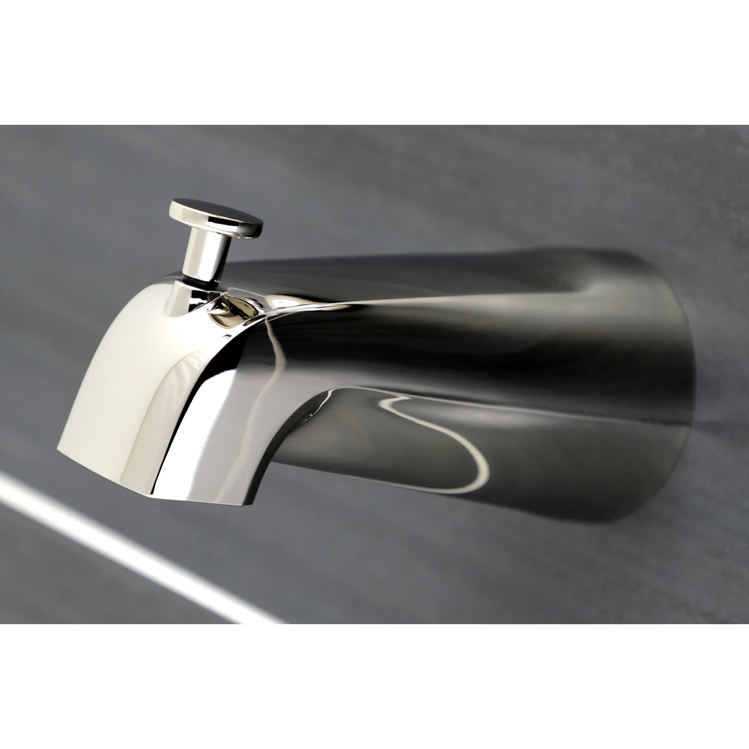 Kingston Heirloom KB666AL - Vintage Double-Handle Pressure Balanced Tub and Shower Faucet, Polished Nickel - Image 3