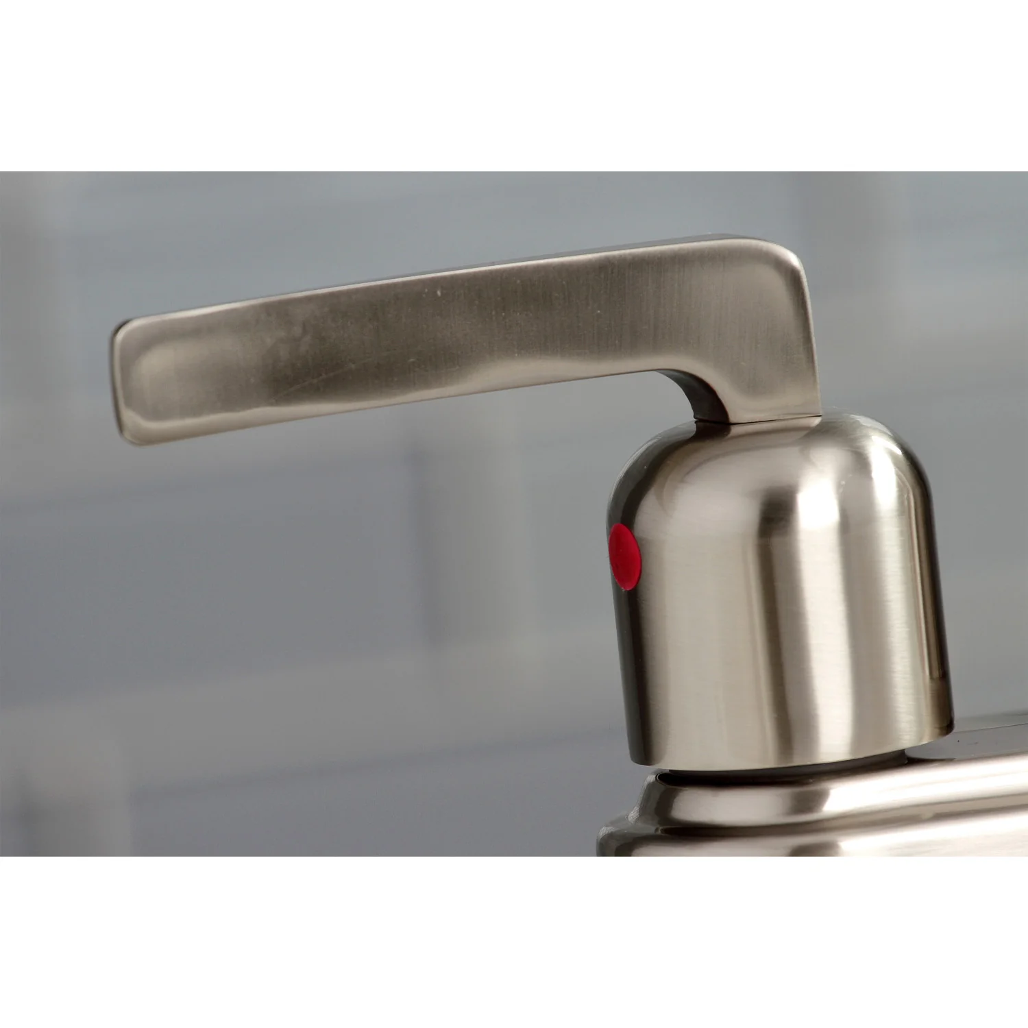 Kingston Tulare KB8498EFL - Centurion Two-Handle 2-Hole Deck Mount Bar Faucet, Brushed Nickel - Image 4