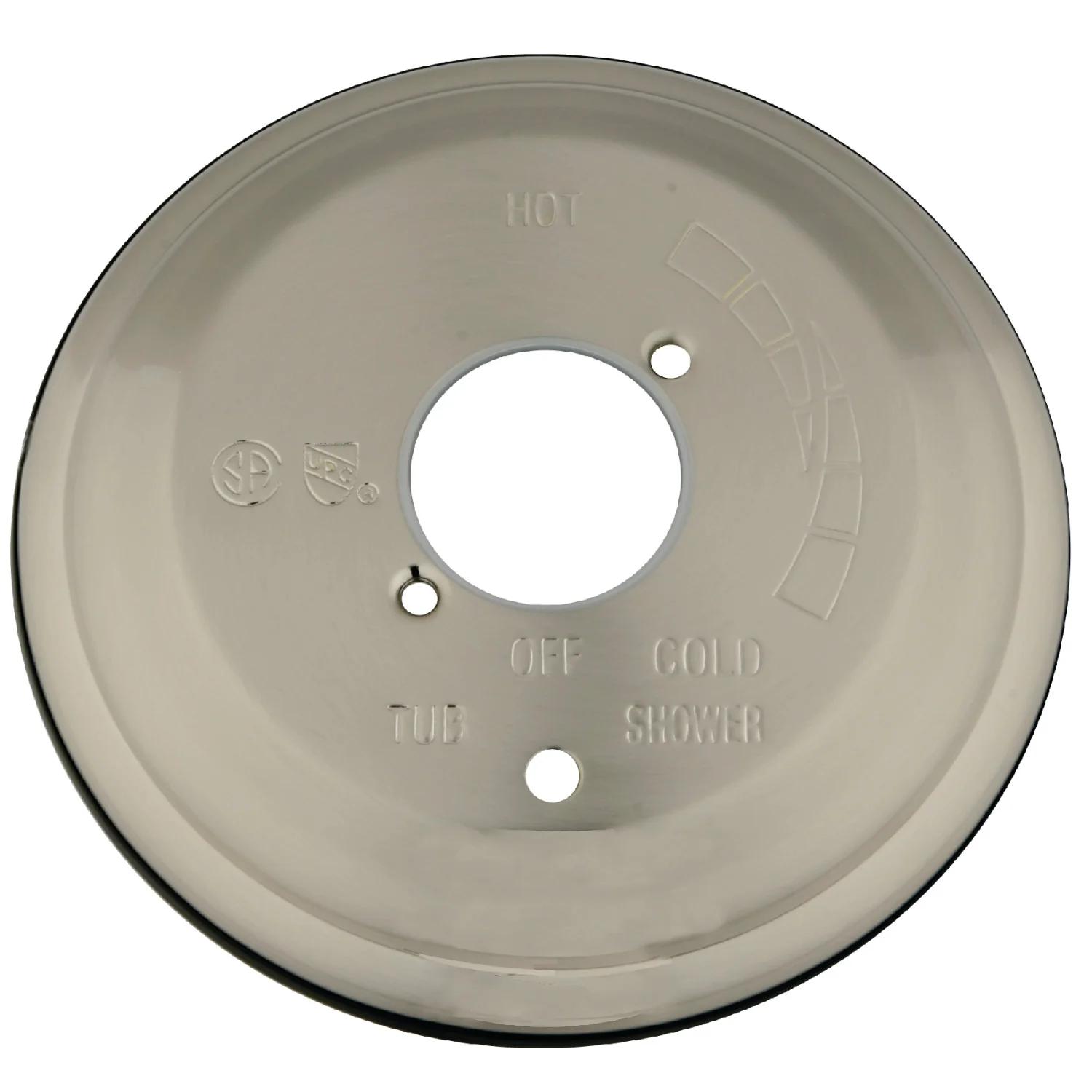 Kingston KBE36380 Shower Escutcheon Plate, Brushed Nickel