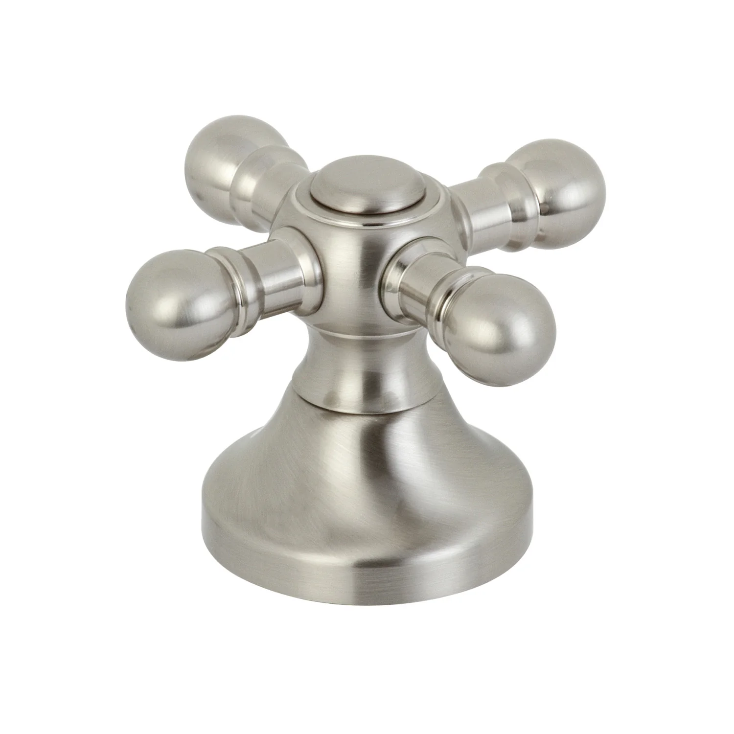Kingston KBH2638BX Metal Cross Handle, Brushed Nickel