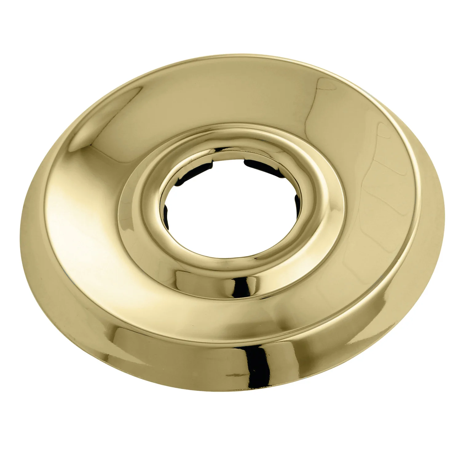 Kingston KBHF142 Handle Flange, Polished Brass