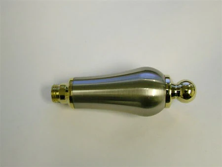 Kingston KBHT1609AL Handle Insert, Brushed Nickel/Polished Brass