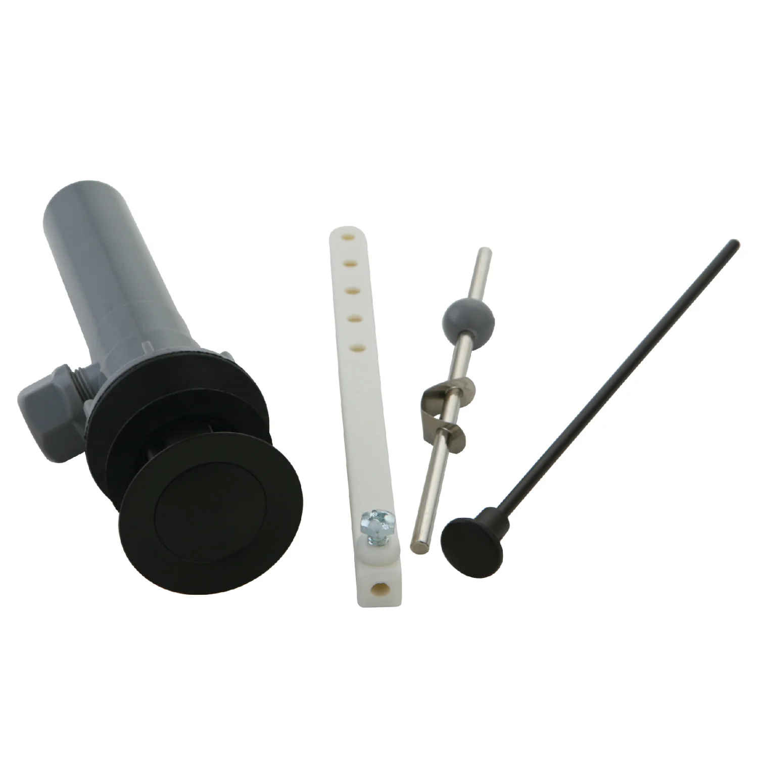 Kingston KBP1005 Plastic Pop-Up Bathroom Sink Drain with Overflow, Oil Rubbed Bronze