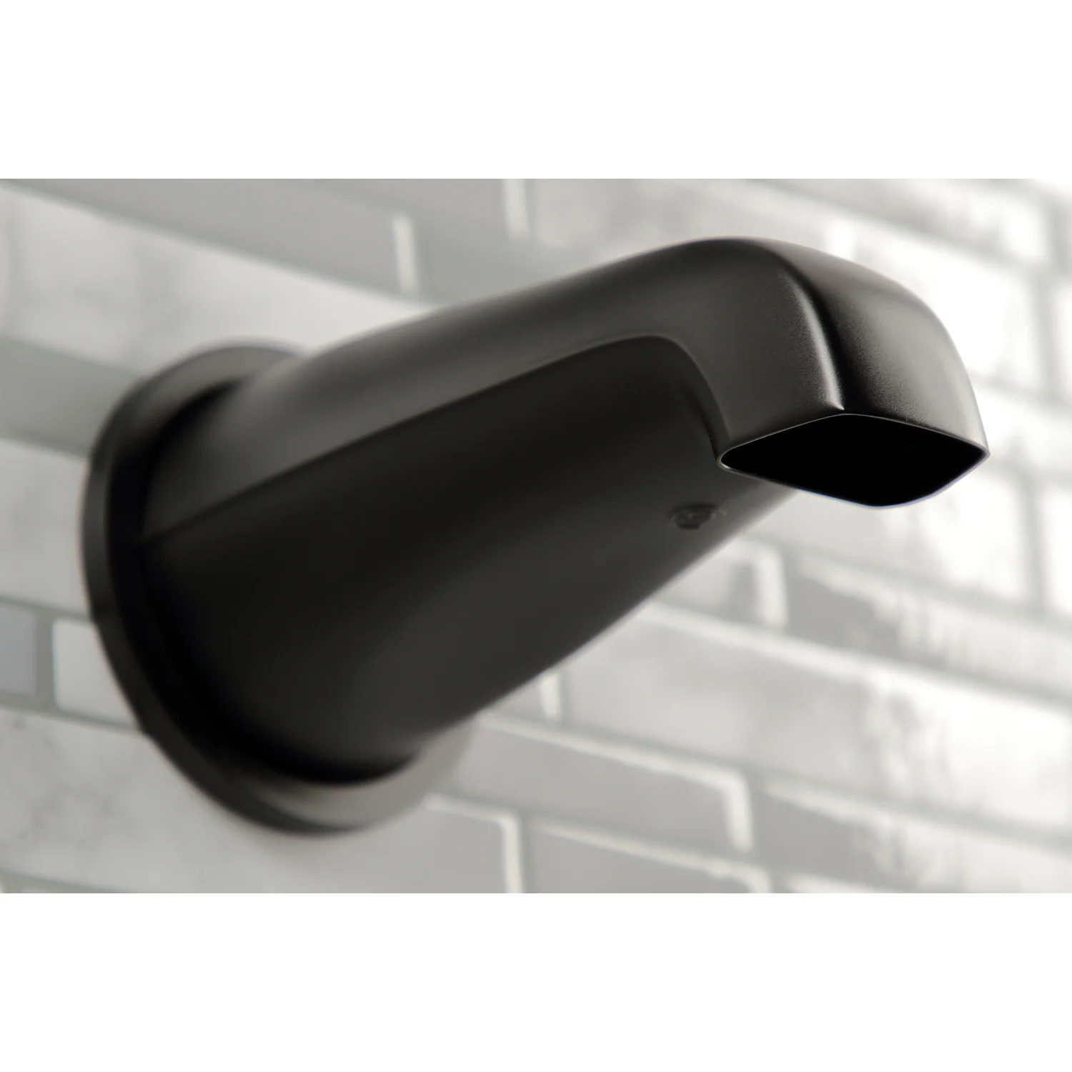 Kingston Sona KBX8130NDL - NuvoFusion Triple-Handle Tub and Shower Faucet, Matte Black - Image 4