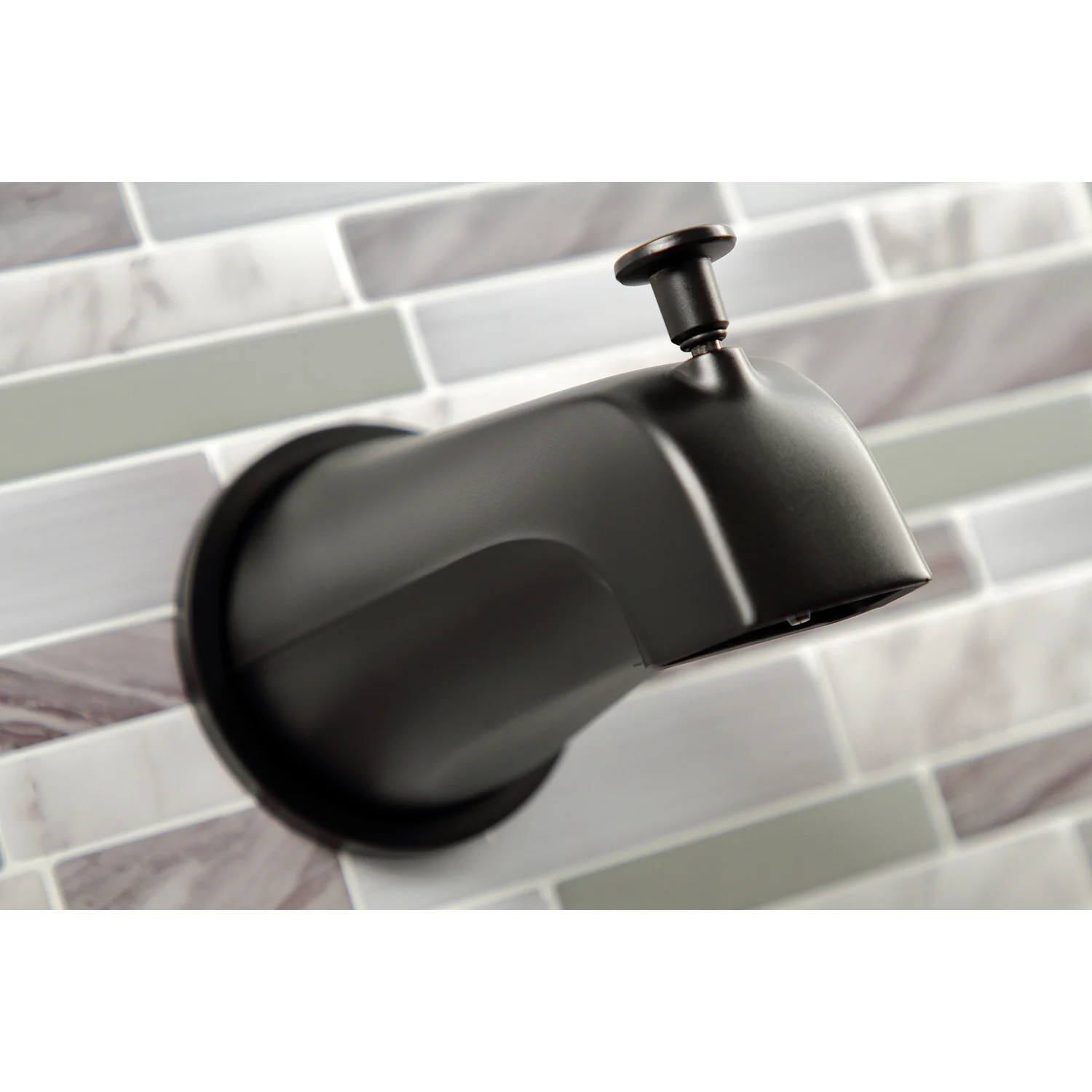 Kingston Tulare KBX8140DPL - Paris Double-Handle Tub and Shower Faucet, Matte Black - Image 4