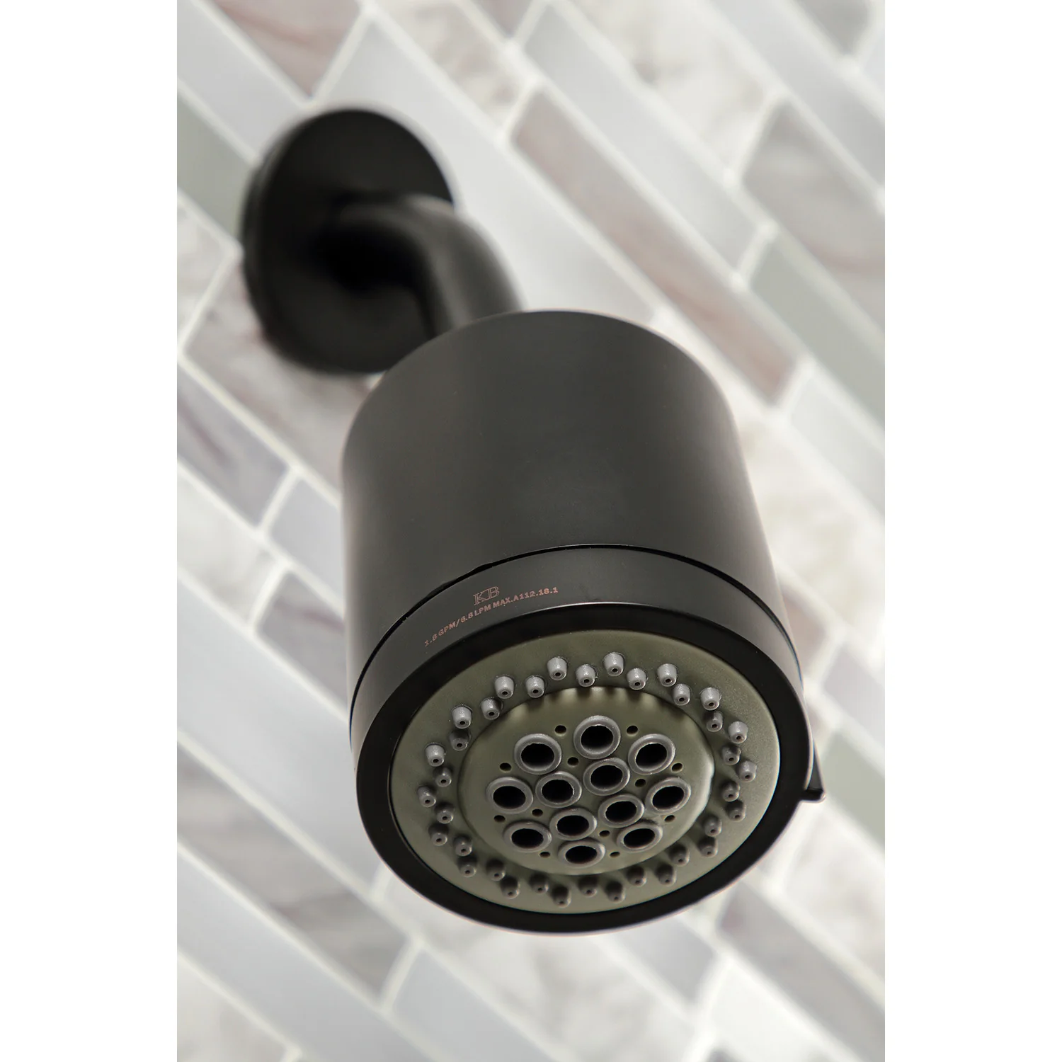 Kingston Tulare KBX8140DPL - Paris Double-Handle Tub and Shower Faucet, Matte Black - Image 5