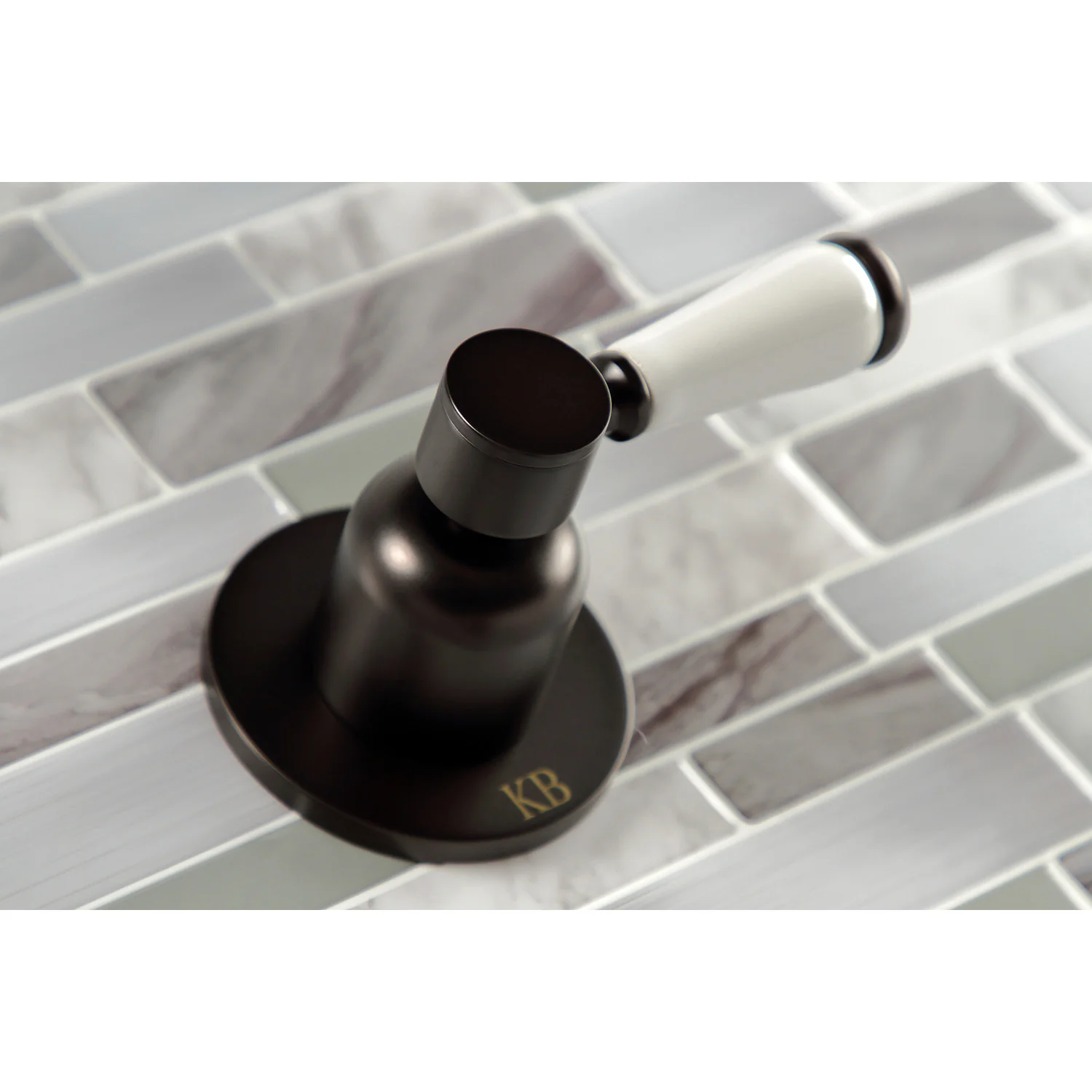 Kingston Tulare KBX8145DPL - Paris Double-Handle Tub and Shower Faucet, Oil Rubbed Bronze - Image 2