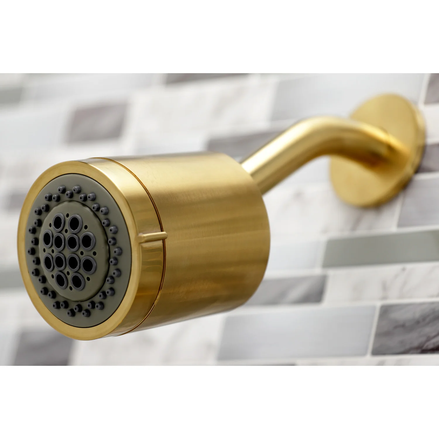 Kingston Tulare KBX8147DPL - Paris Double-Handle Tub and Shower Faucet, Brushed Brass - Image 4