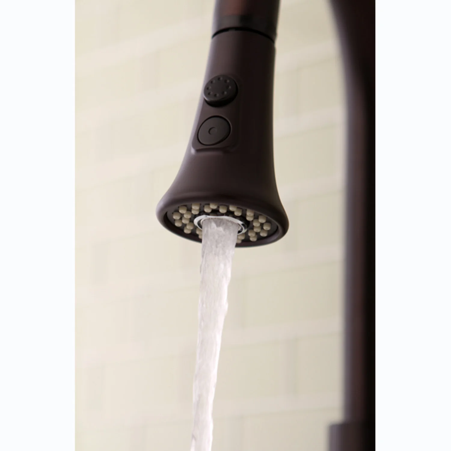 Kingston Made To Match KDH8725 2-Function Pull-Down Kitchen Faucet Sprayer, Oil Rubbed Bronze - Image 3