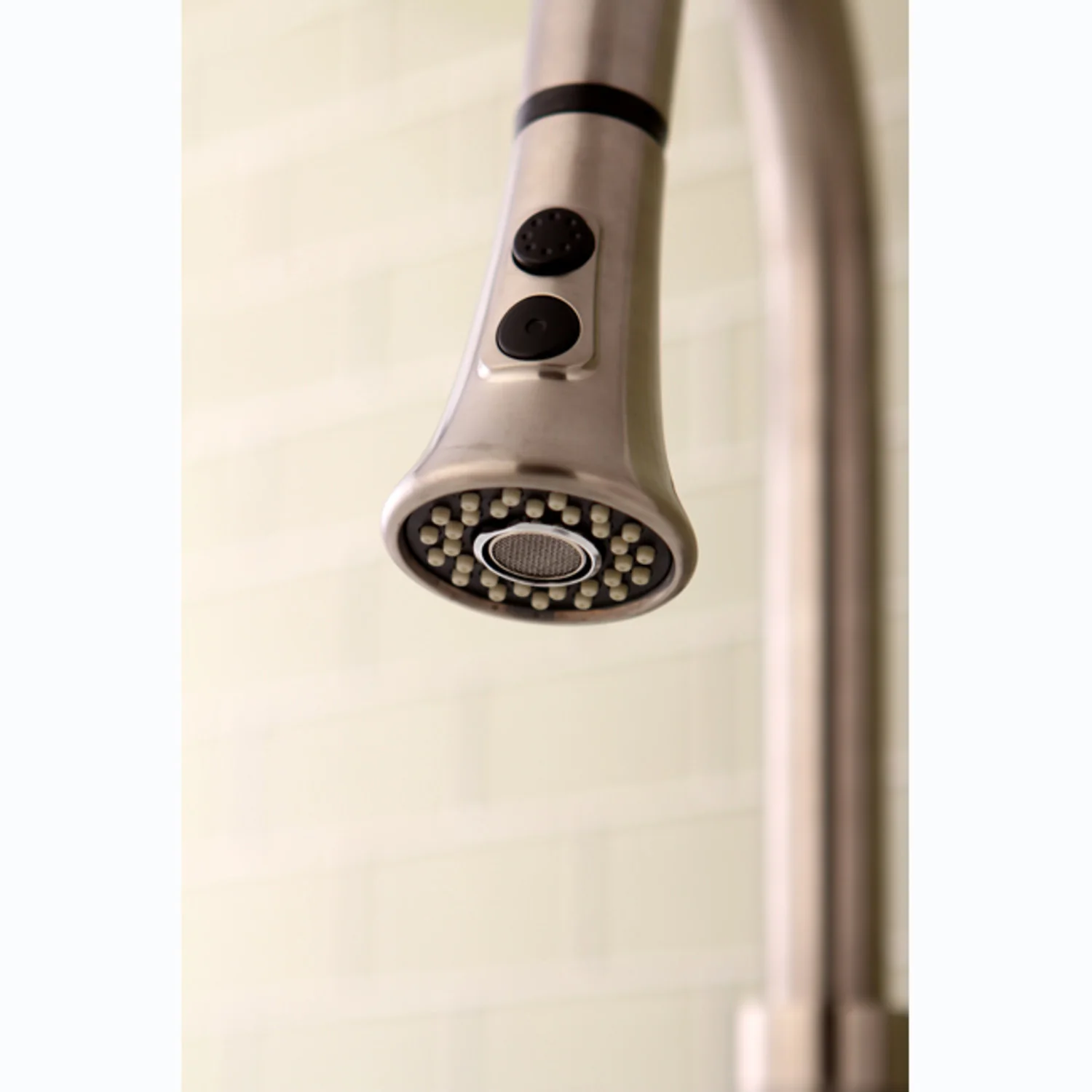 Kingston Made To Match KDH8728 2-Function Pull-Down Kitchen Faucet Sprayer, Brushed Nickel - Image 4