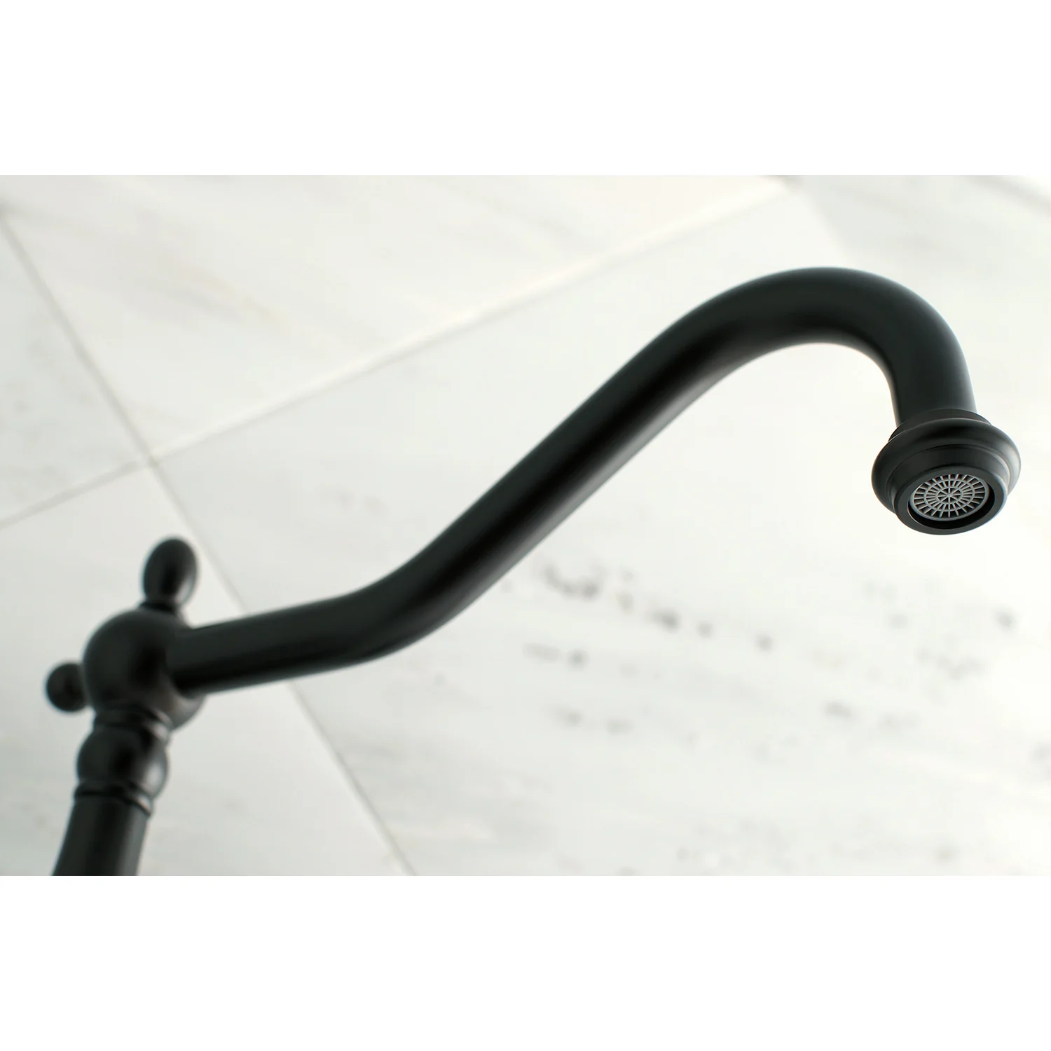 Kingston Heirloom KS1025PL - Heritage Two-Handle 3-Hole Wall Mount Tub Faucet, Oil Rubbed Bronze - Image 4