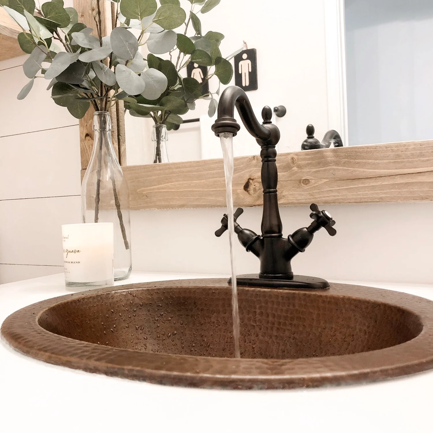 Kingston Heirloom KS1435BEX - Essex Double-Handle 1-or-3 Hole Deck Mount 4-Inch Centerset Bathroom Faucet with Brass Pop-Up, Oil Rubbed Bronze - Image 10