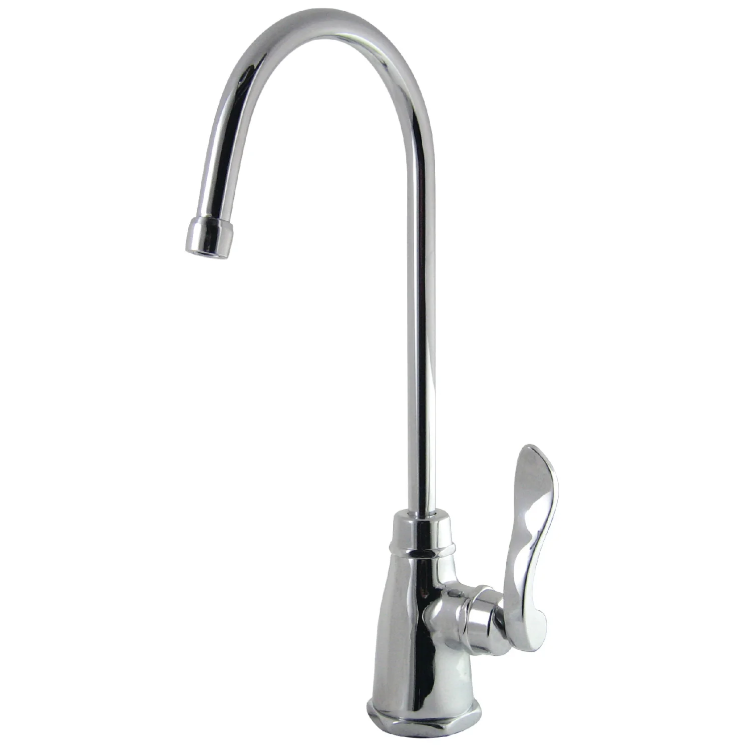 Kingston Tulare KS2191NFL - NuWave French Single-Handle 1-Hole Deck Mount Water Filtration Faucet, Polished Chrome