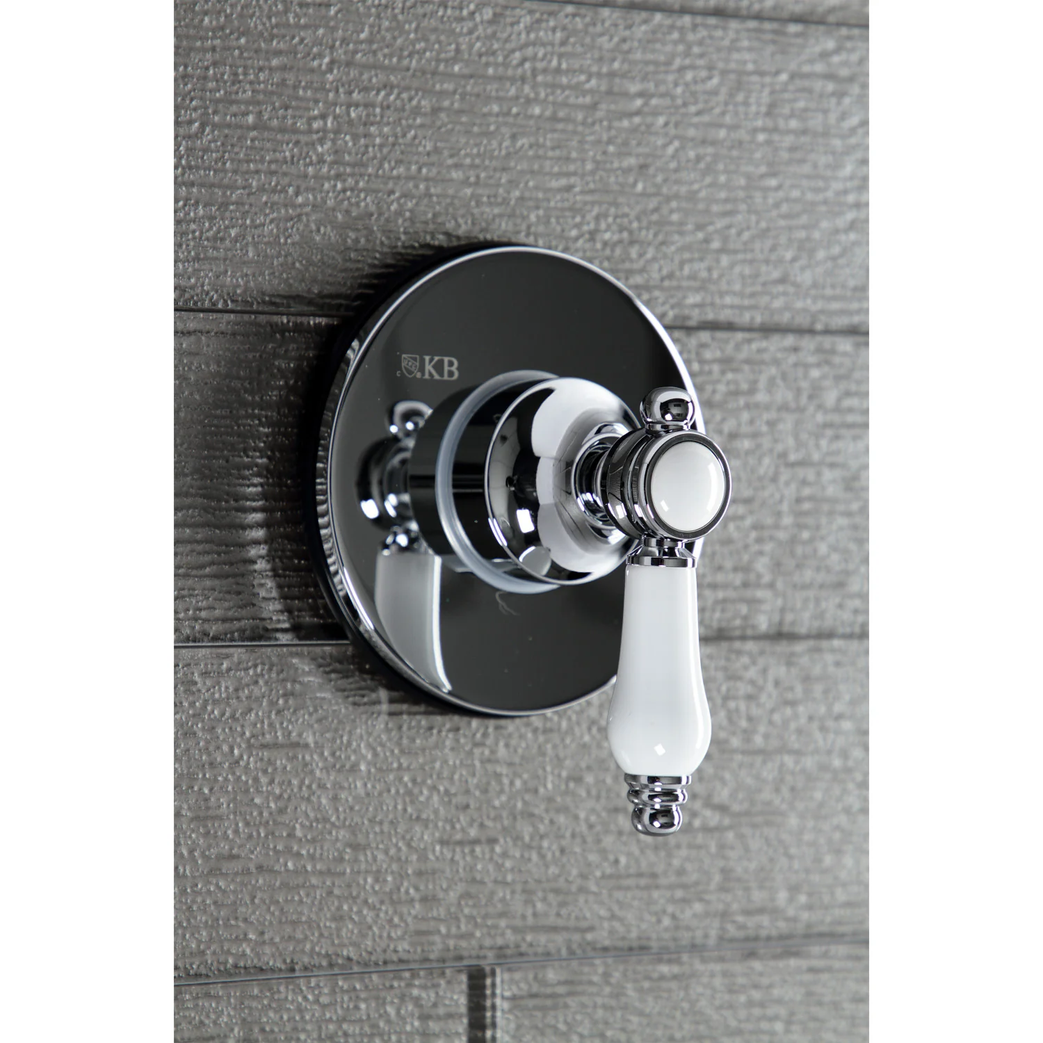 Kingston Heirloom KS3031BPL - Bel-Air Single-Handle Three-Way Diverter Valve with Round Trim Kit, Polished Chrome - Image 3