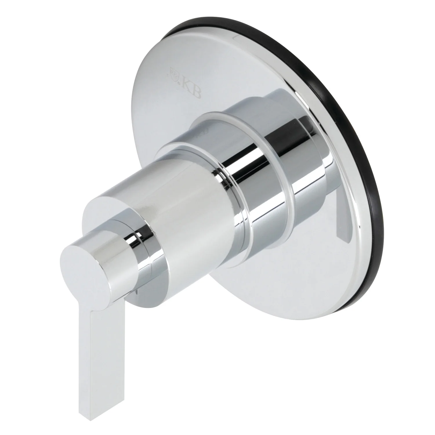 Kingston Sona KS3031NDL - NuvoFusion Single-Handle Three-Way Diverter Valve with Round Trim Kit, Polished Chrome