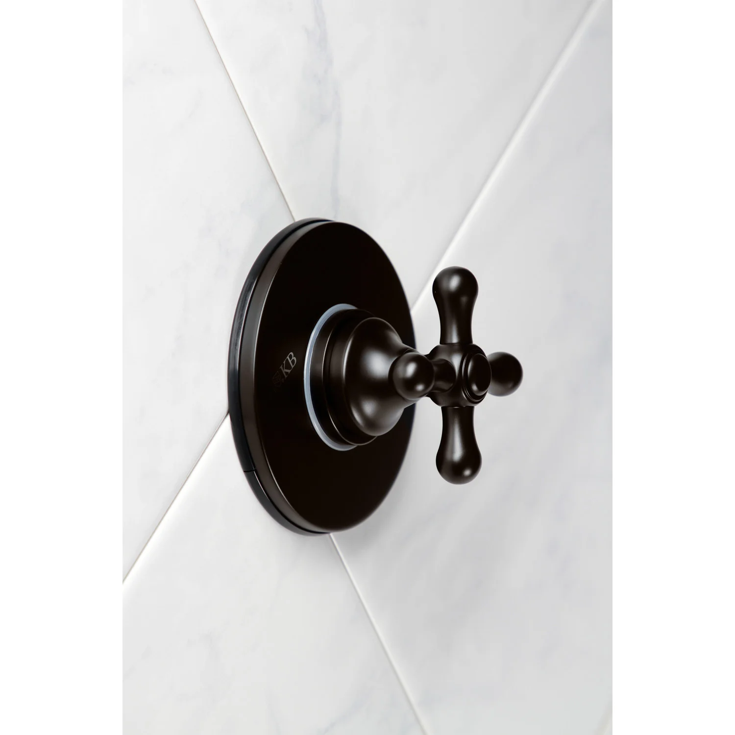 Kingston Heirloom KS3035AX - Restoration Single-Handle Three-Way Diverter Valve with Round Trim Kit, Oil Rubbed Bronze - Image 2