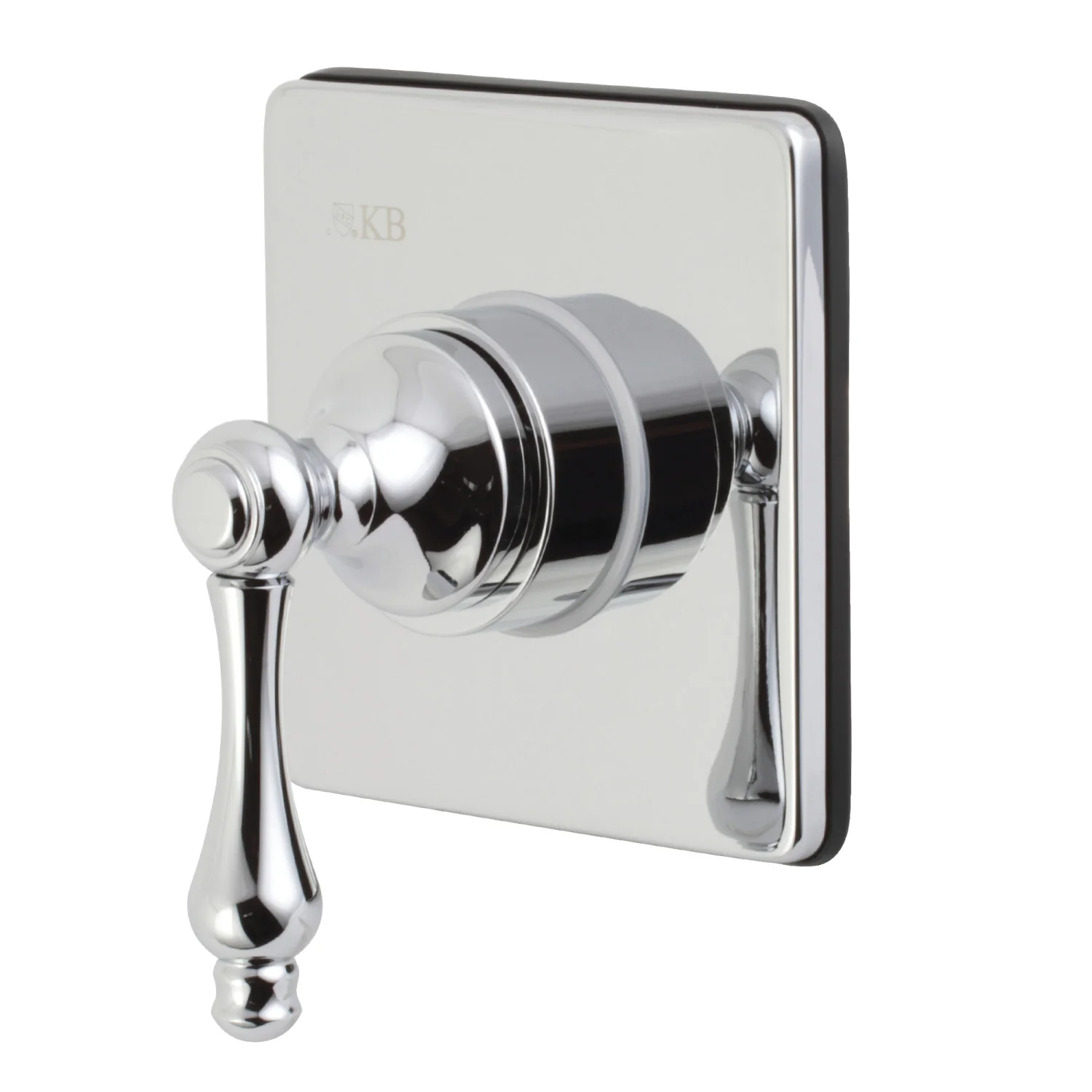 Kingston Heirloom KS3041AL - Restoration Single-Handle Three-Way Diverter Valve with Square Trim Kit, Polished Chrome