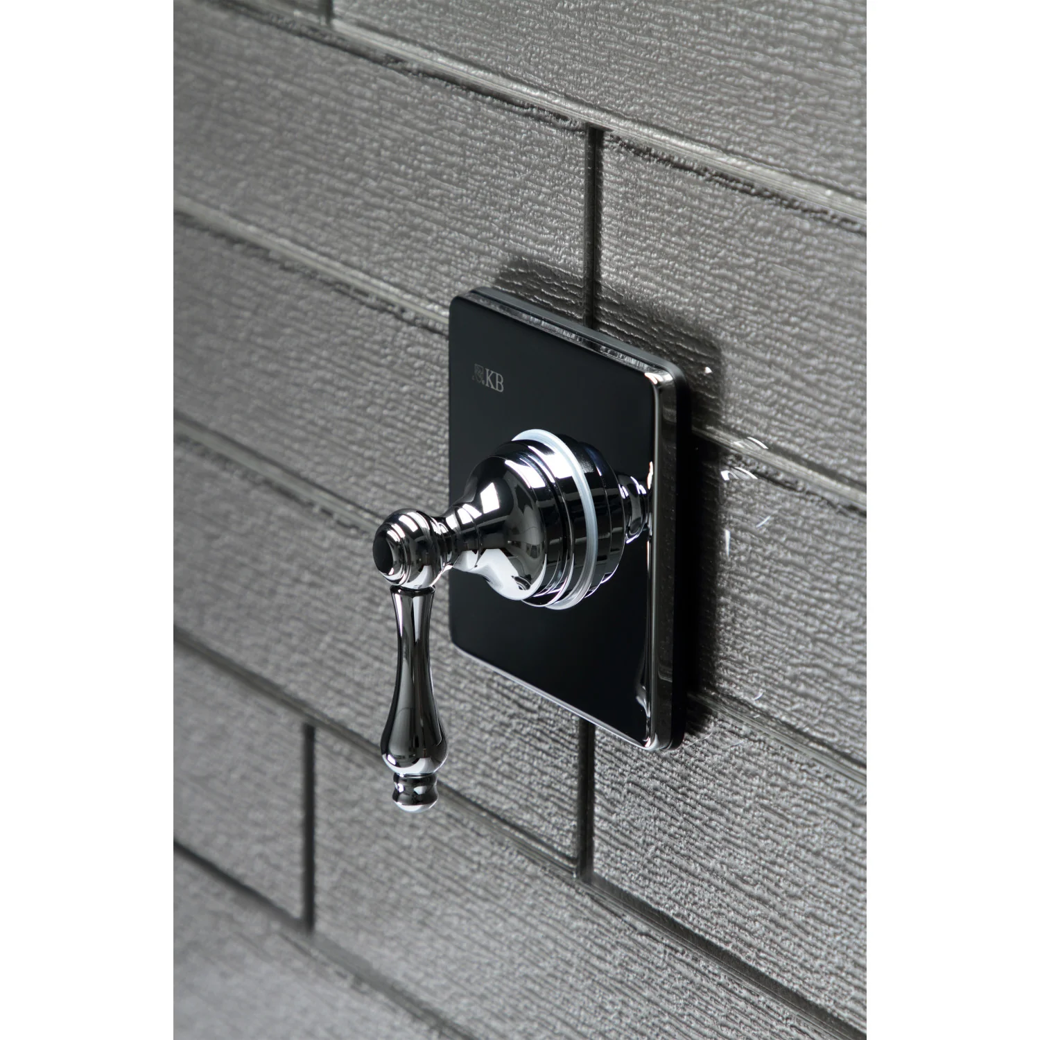 Kingston Heirloom KS3041AL - Restoration Single-Handle Three-Way Diverter Valve with Square Trim Kit, Polished Chrome - Image 5